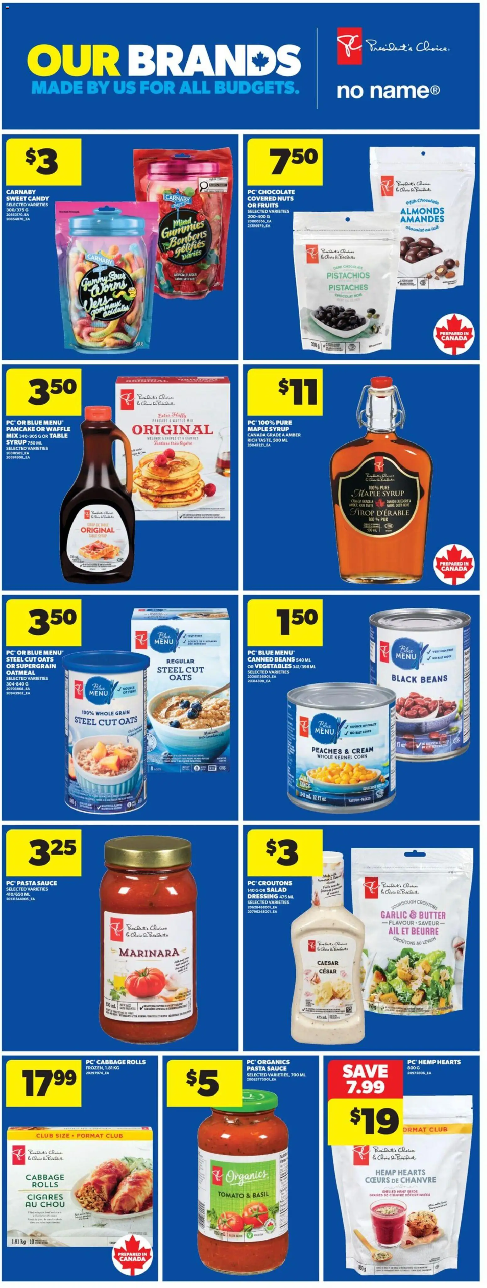 Real Canadian Superstore flyer valid from 15.01.2026 | Page: 17 | Products: Salad, Table, Milk, Chocolate