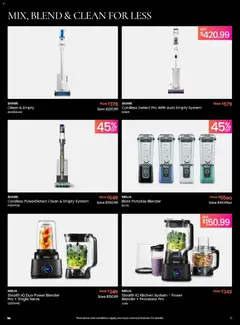 Preview of Myer Black Friday - valid from 17.11.2025 | Page: 17 | Products: Blender, Portable