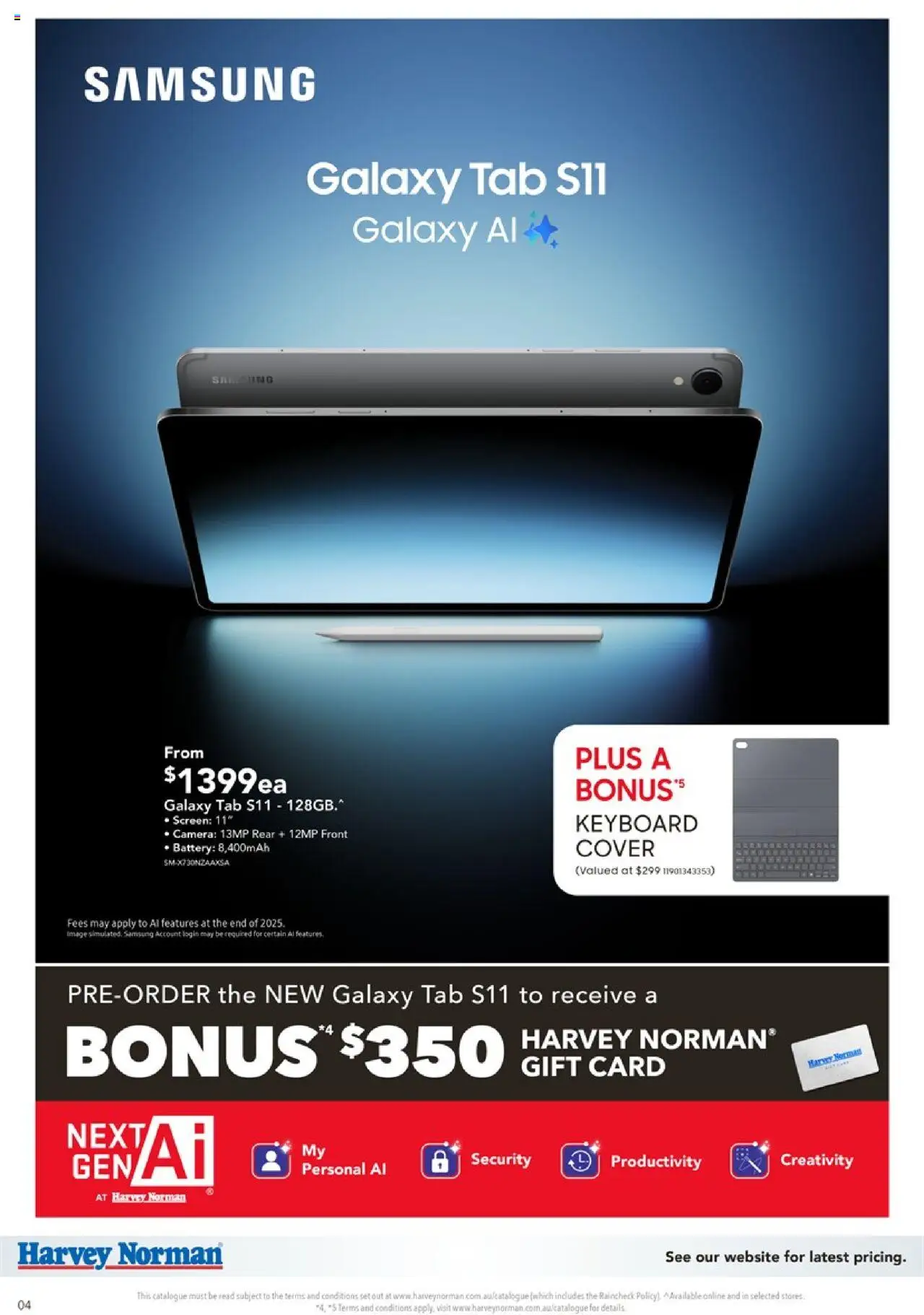 Harvey Norman catalogue - valid from 16.09.2025 | Page: 4