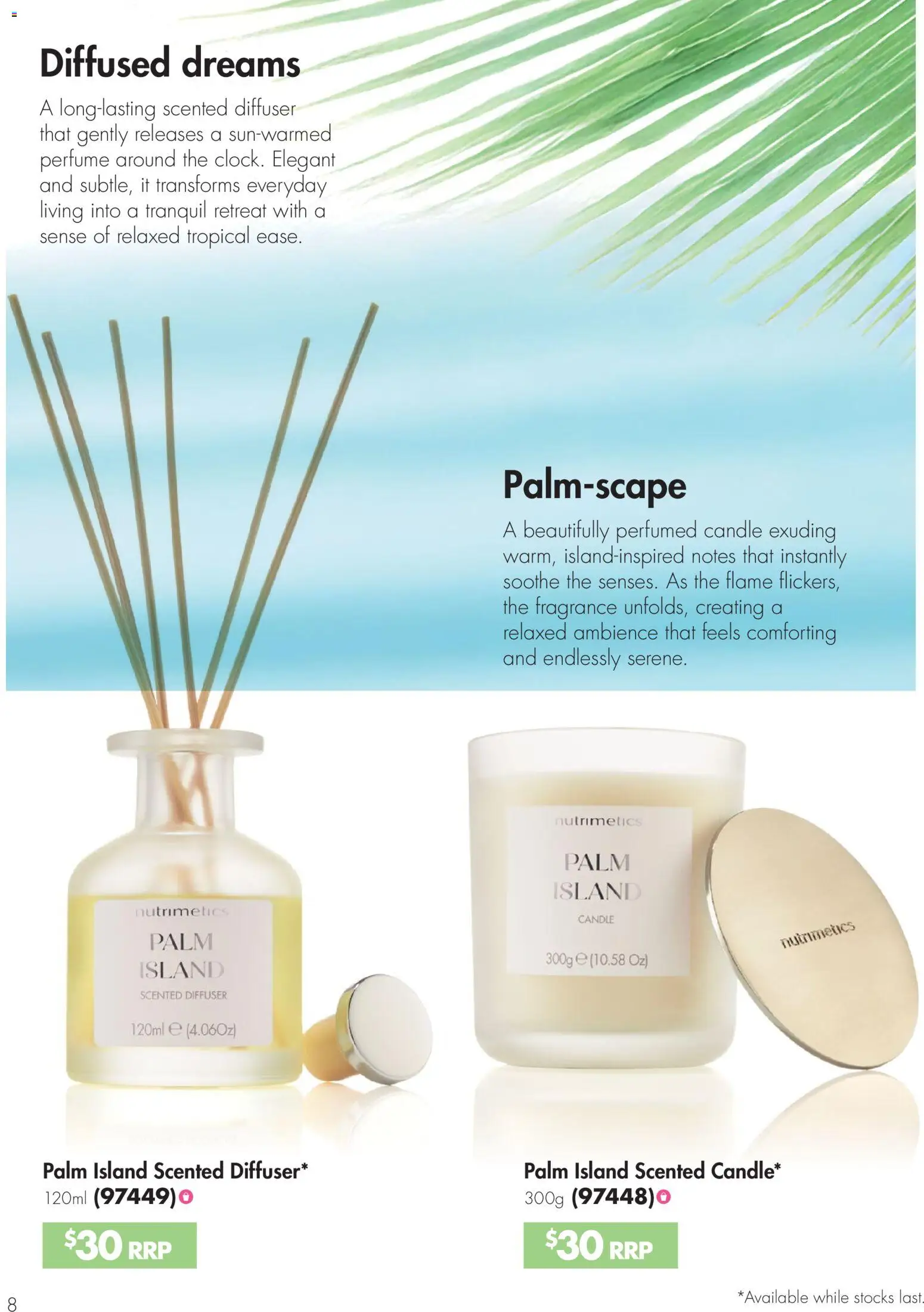 Nutrimetics catalogue - valid from 26.03.2026 | Page: 8 | Products: Perfume, Fragrance, Candle