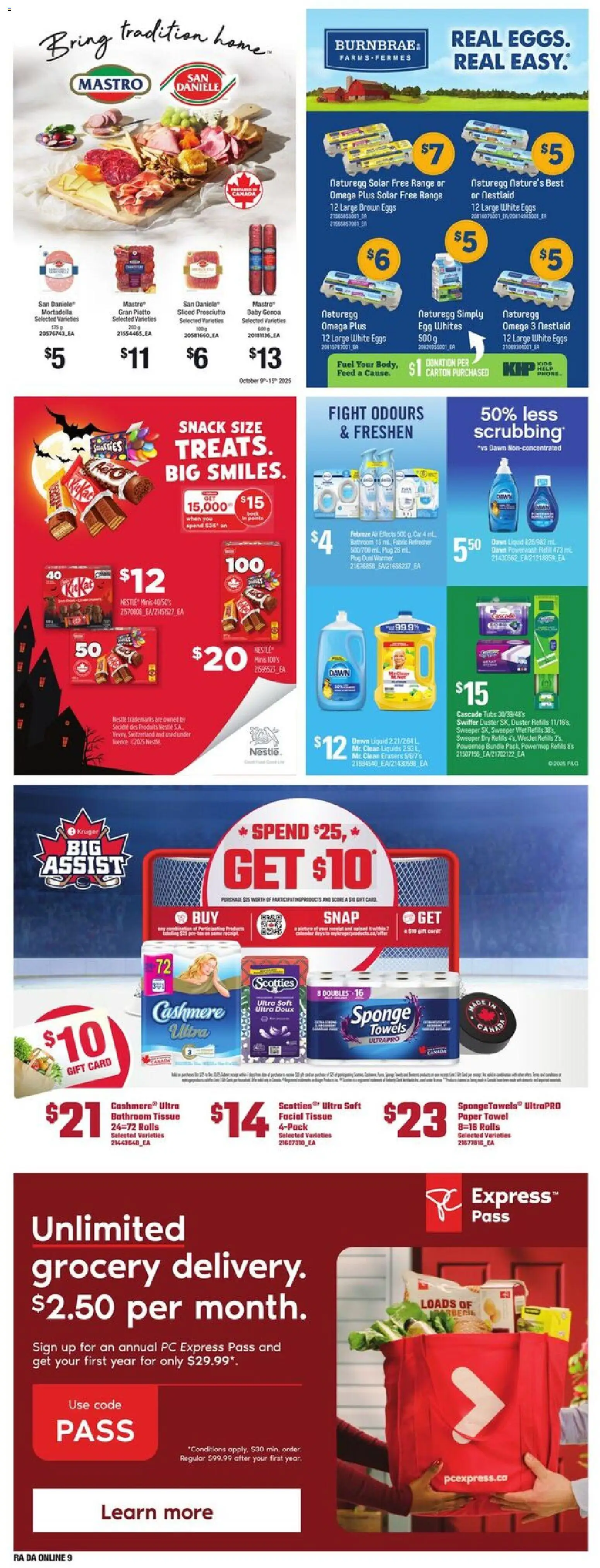 Atlantic Superstore flyer valid from 23.10.2025 | Page: 20 | Products: Phone, PC, Sponge, Eggs