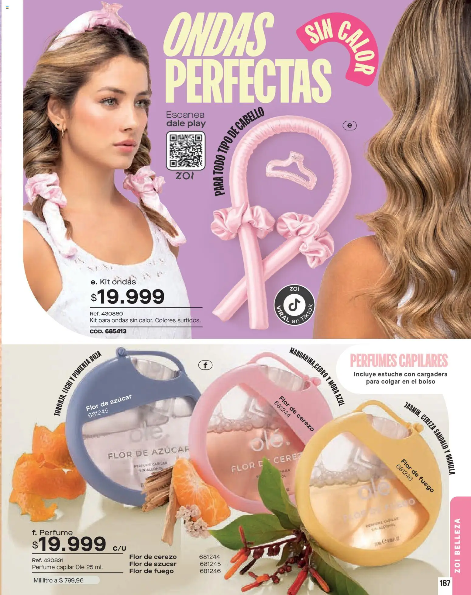 Carmel revista - valida desde el 01.02.2026 | Página: 187 | Productos: Bolso, Azucar, Perfume, Mora