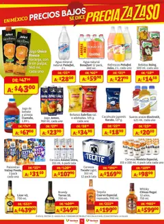 Nuevas ofertas de Soriana válidas en toda la República Mexicana desde el 28.08.2025. ¡Encuentra las mejores ofertas en Soriana - Preciazazaso Súper: Edo Mex, Gro, Hgo, Mor, Pue, Qto, Tlax, Ver! | Página: 4