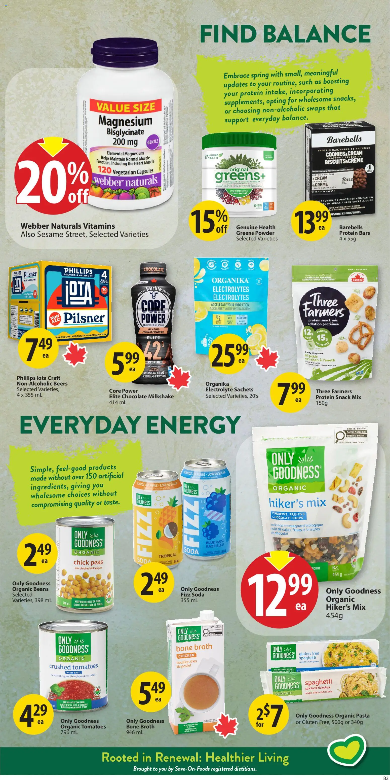 Save on foods flyer valid from 16.04.2026 | Page: 14