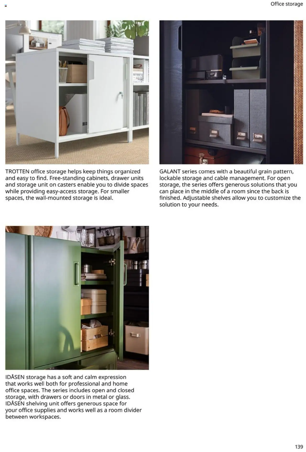 IKEA Office Brochure 2025 - valid from 01.03.2025 | Page: 139 | Products: Cable