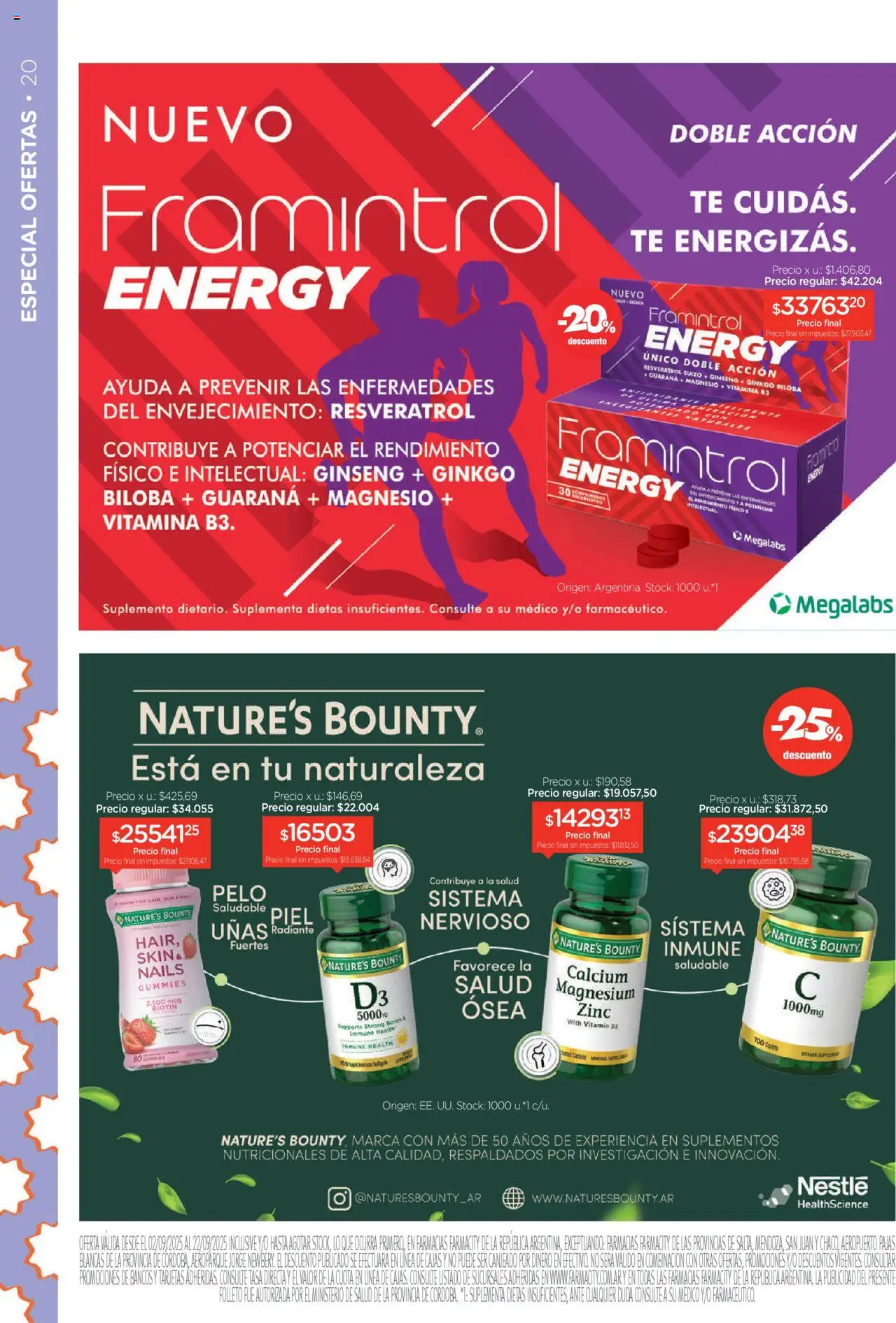 Farmacity catálogo │ válido desde el 02.09.2025 | Página: 20