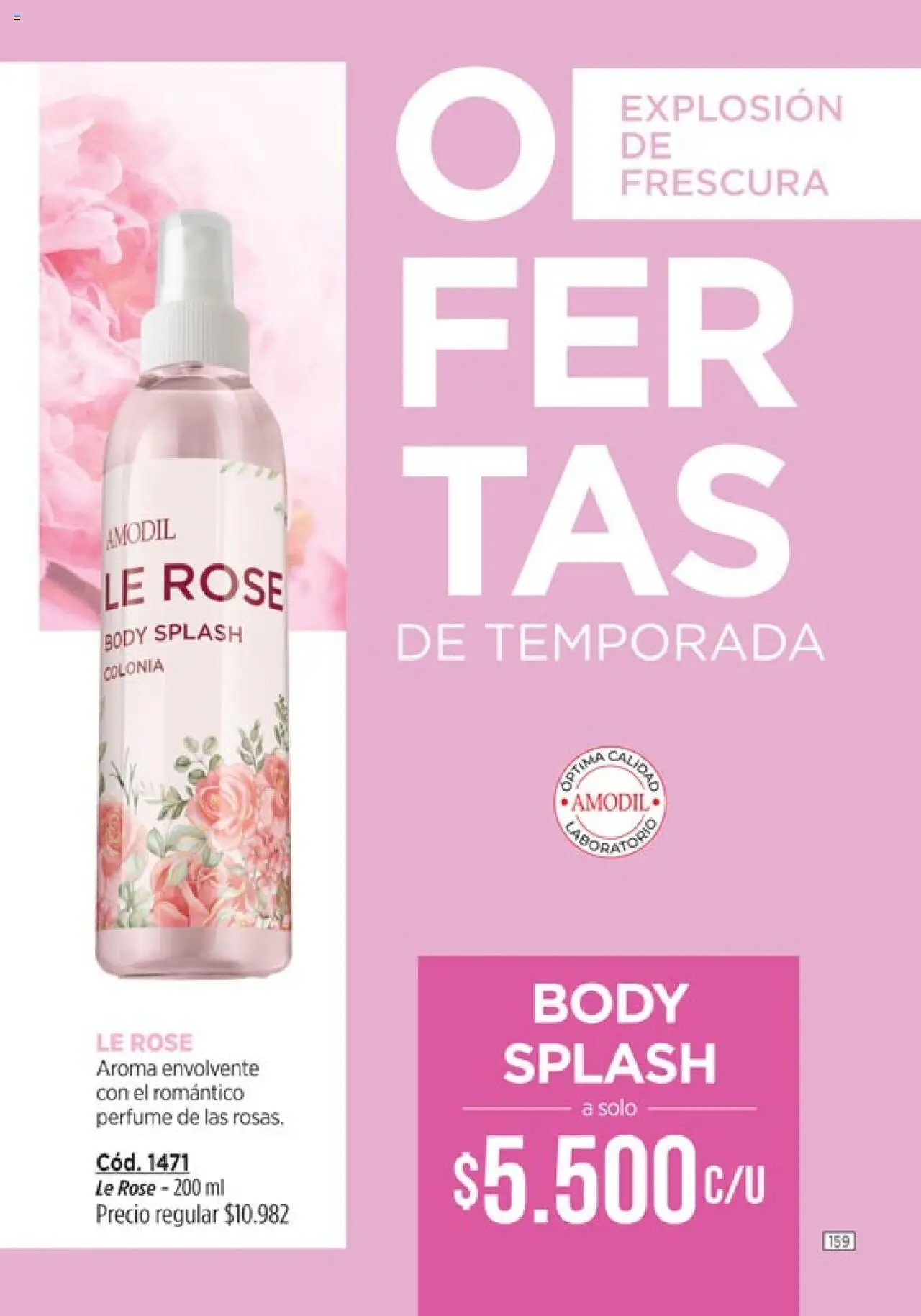 Catálogo Amodil Campaña 16 │ válido desde el 01.10.2025 | Página: 159 | Productos: Body, Perfume