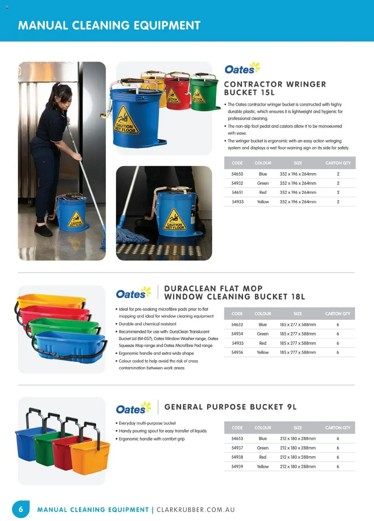Clark Rubber catalogue - valid from 05.05.2025 | Page: 6 | Products: Ergonomic, Mop, Window, Multipurpose