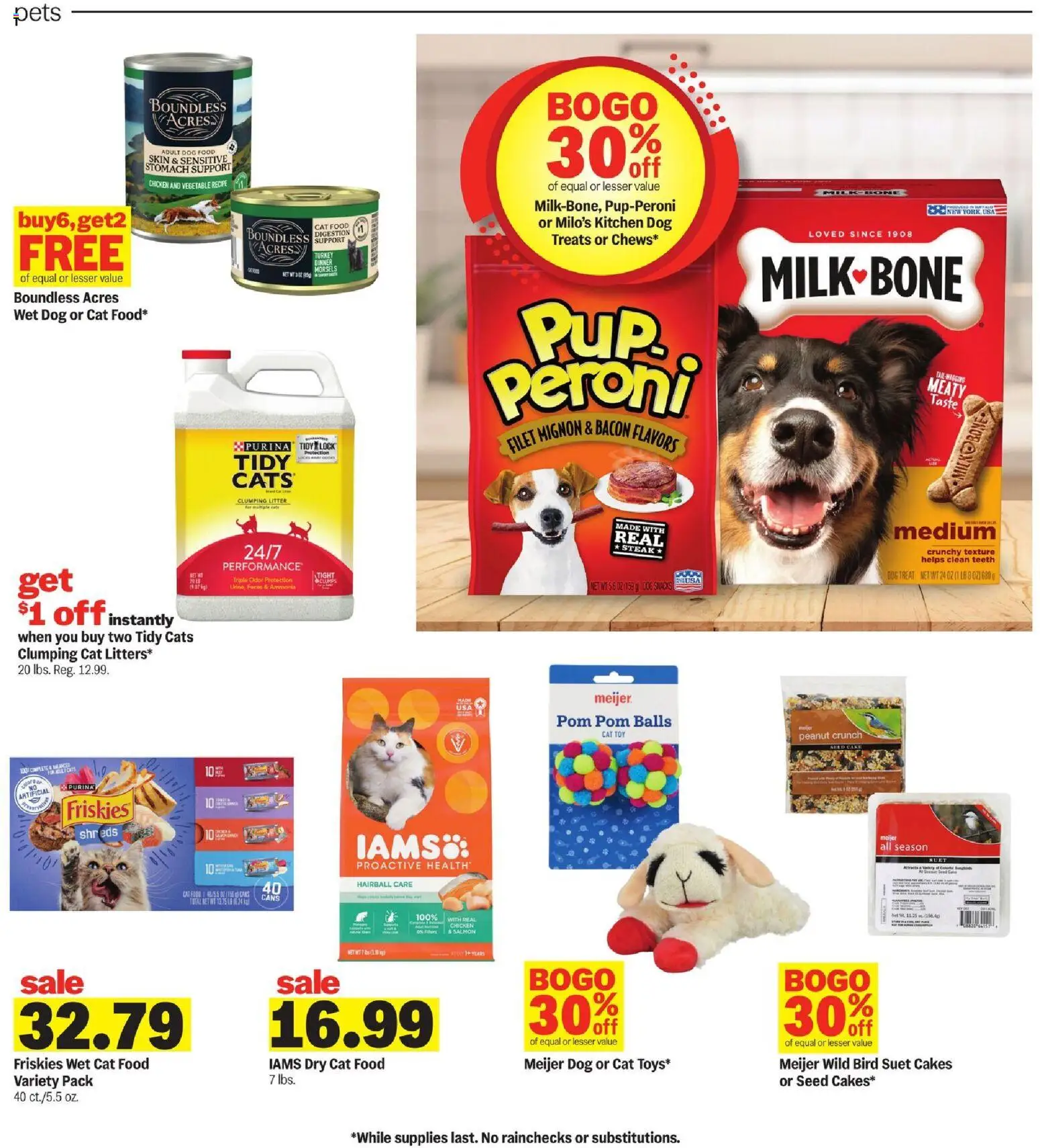 Meijer Weekly Ad - MI - valid from 18.02.2026 | Page: 26 | Products: Dog Food, Cat Food