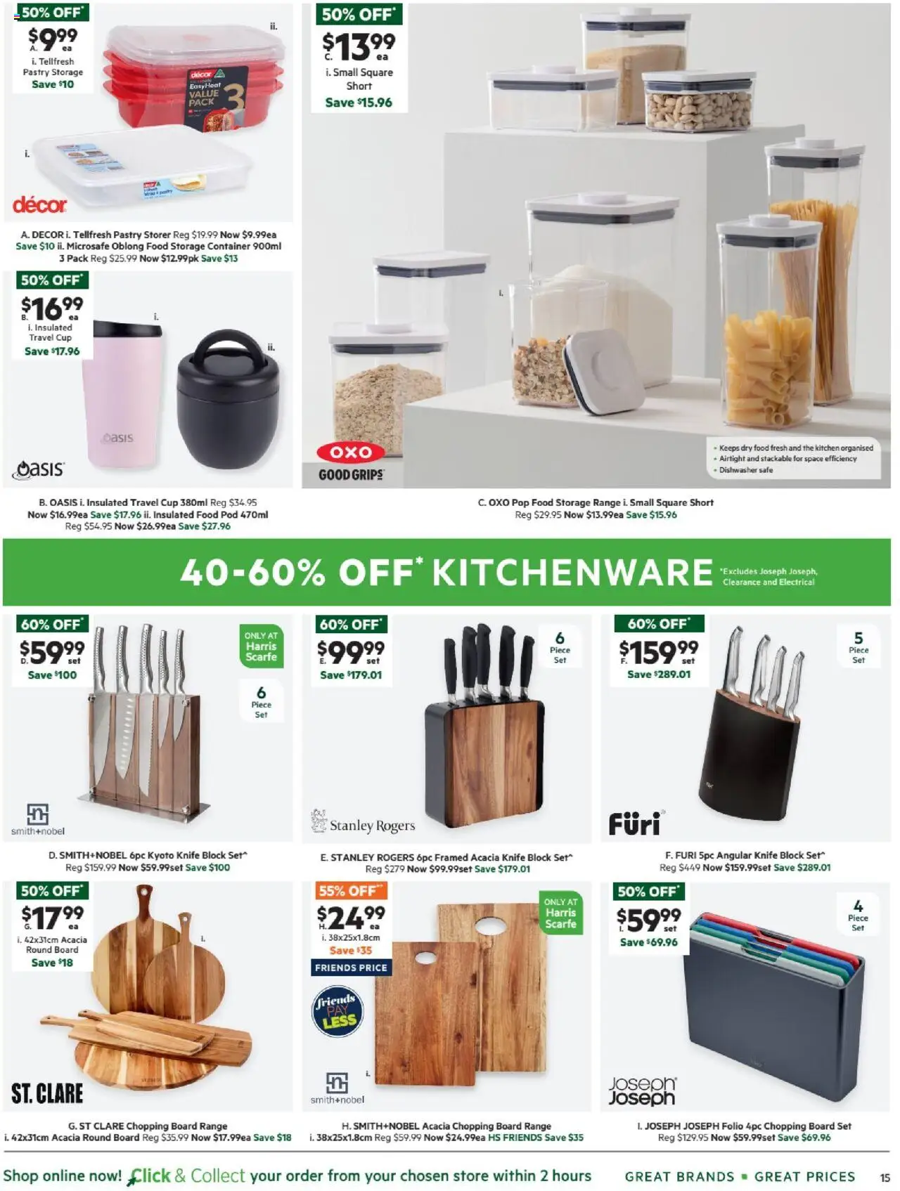 Harris Scarfe catalogue - valid from 28.06.2025 | Page: 15 | Products: Decor, Food storage, Pastry, Dishwasher