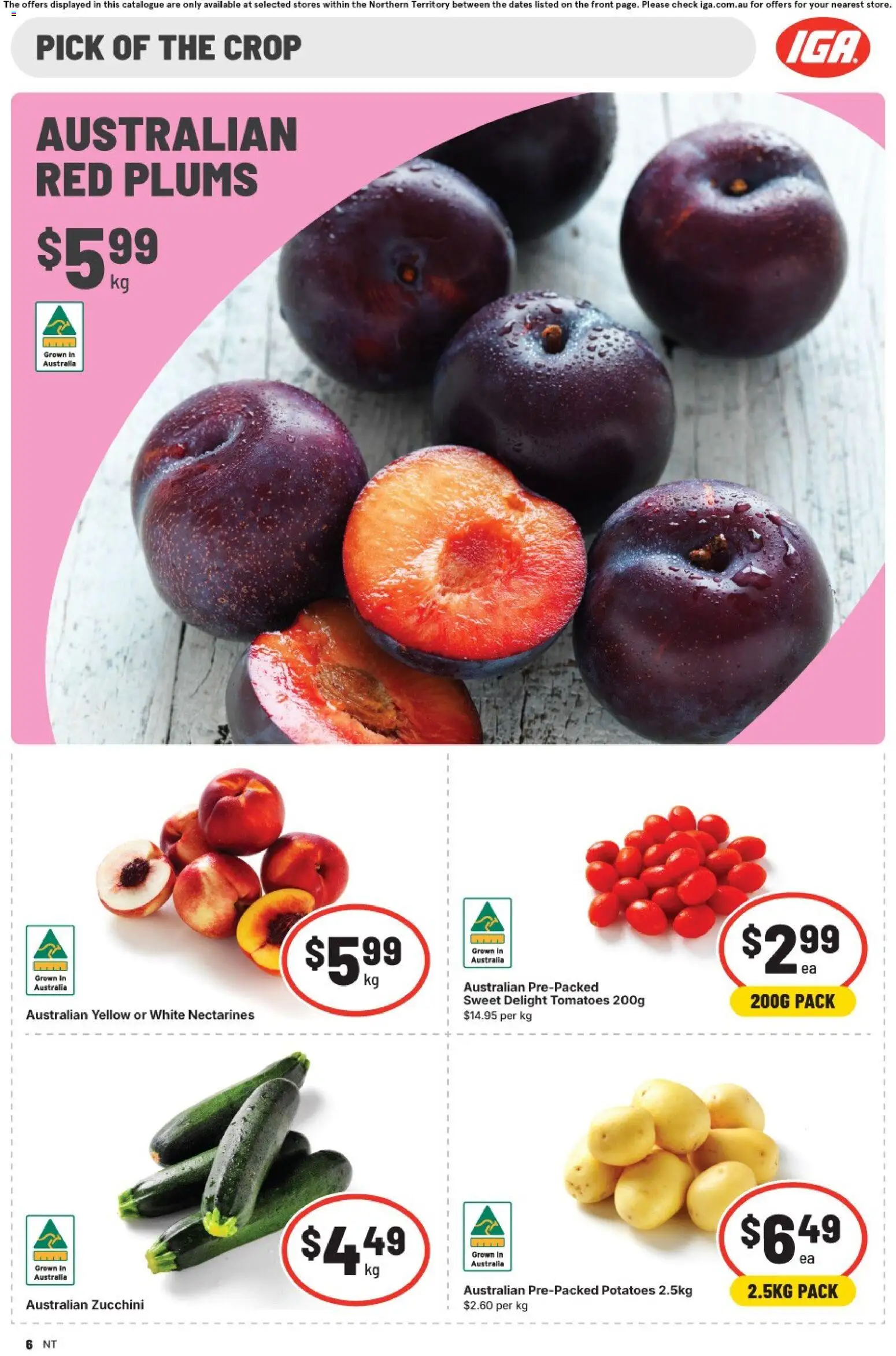 IGA catalogue - valid from 07.01.2026 | Page: 6 | Products: Cheese, Oranges, Ice cream, Garlic