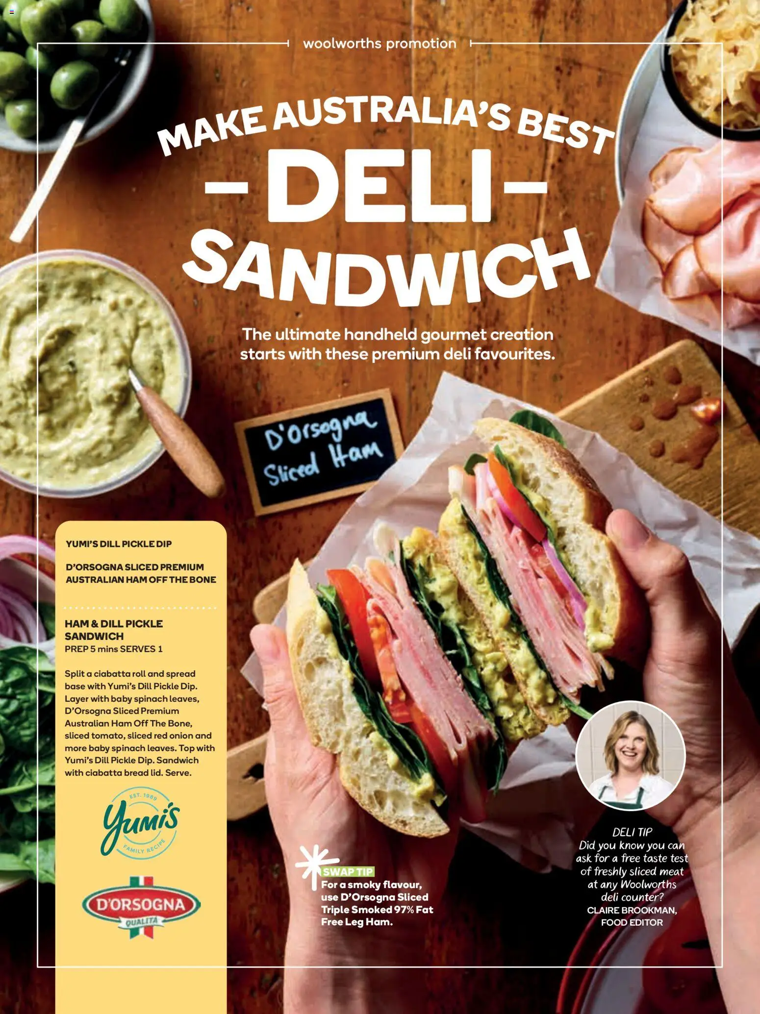 Woolworths catalogue - valid from 01.05.2026 | Page: 53 | Products: Bread, Ham, Meat, Dill