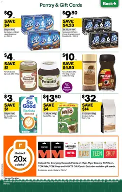 Preview of Weekly catalogue Woolworths 18/02 - valid from 18.02.2026 | Page: 14 | Products: Milk, Coffee, Nescafe