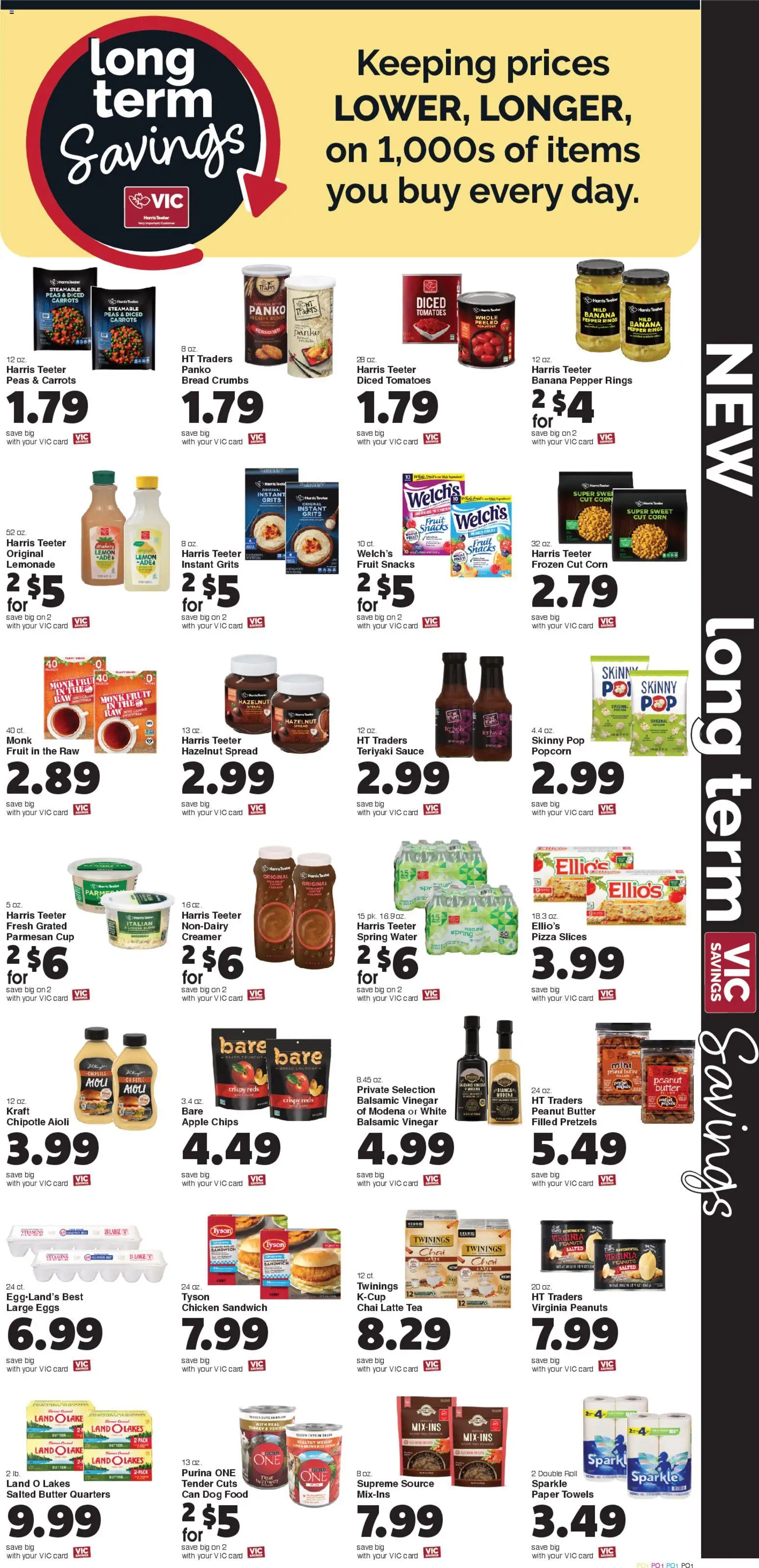 Harris Teeter Weekly Ad - NC - valid from 14.01.2026 | Page: 8 | Products: Berries, Eggs, Coffee, Water