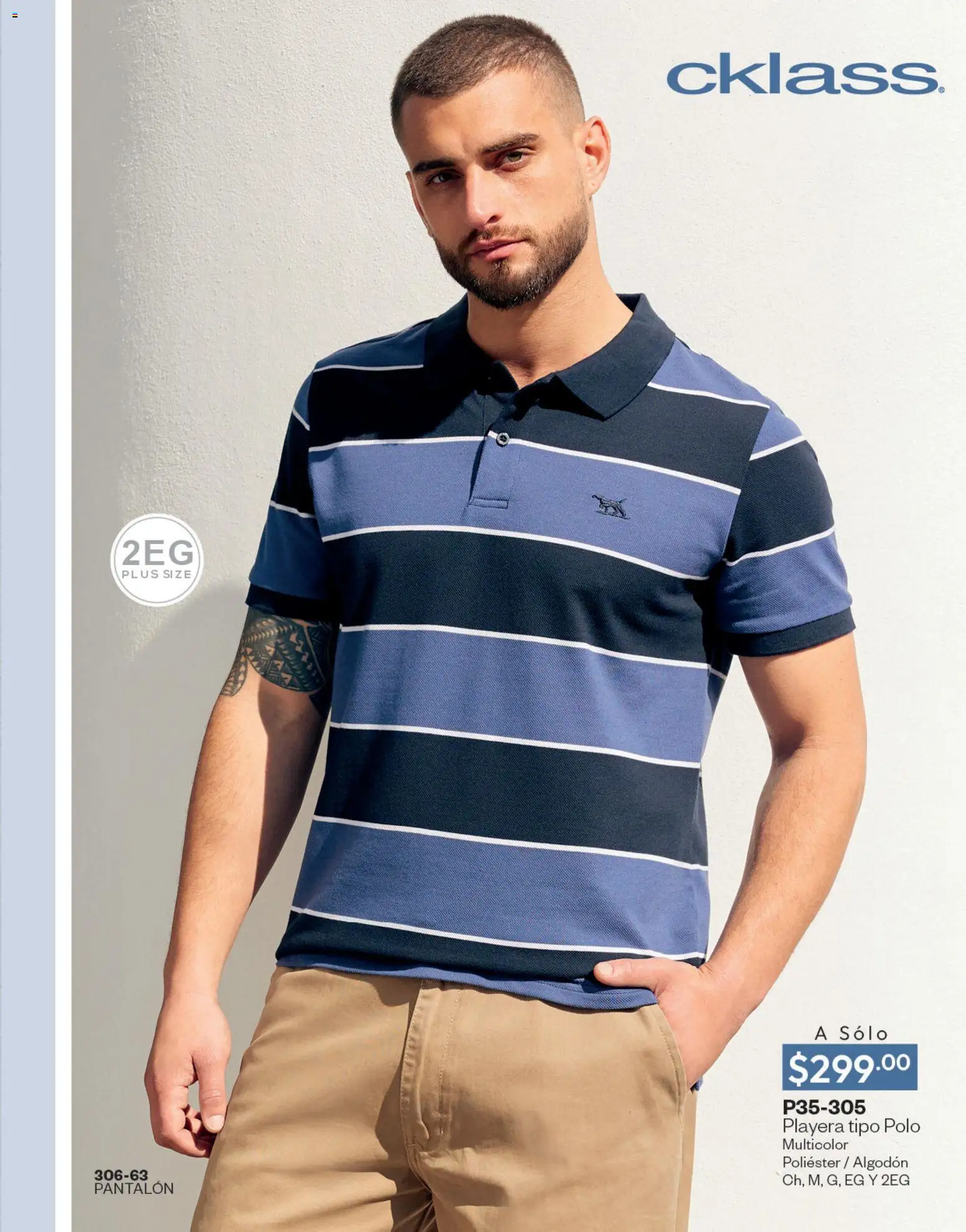 Nuevas ofertas de Cklass válidas en toda la República Mexicana desde el 05.03.2026. ¡Encuentra las mejores ofertas en Cklass catálogo Complemento Verano Ropa! | Página: 205 | Productos: Algodón, Playera