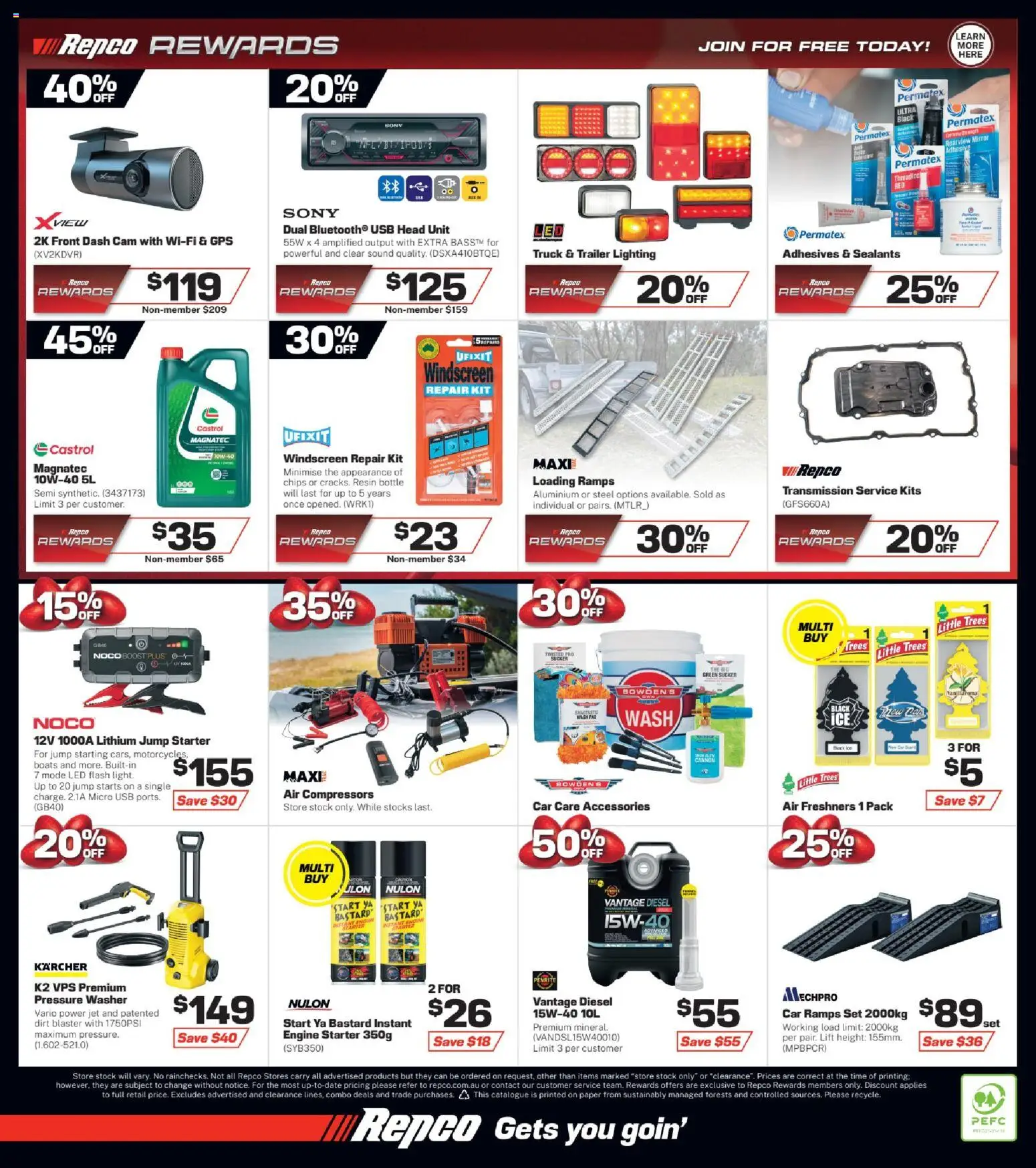 Repco catalogue - valid from 19.03.2026 | Page: 20 | Products: Mirror, Kits, Chips, Washer