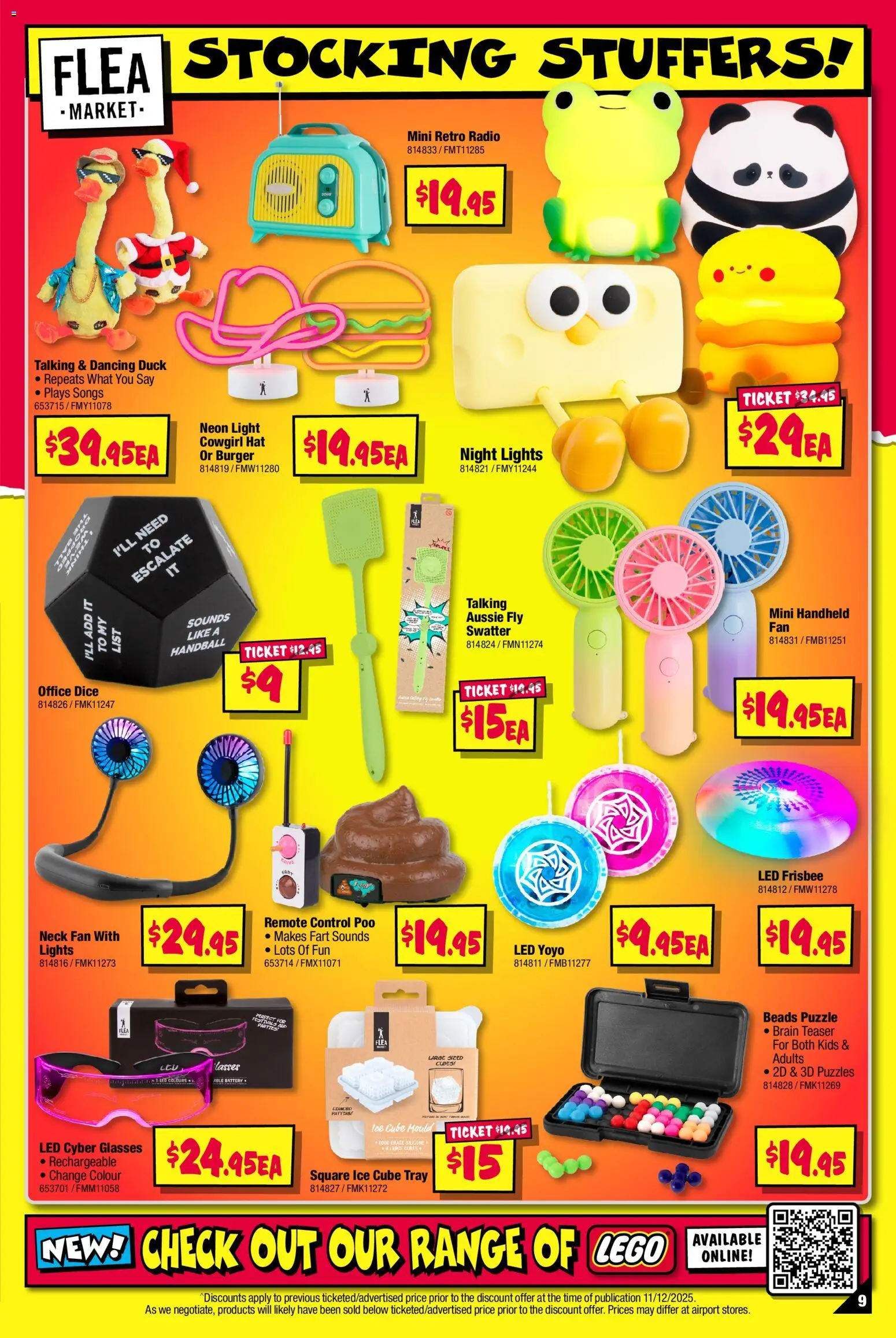 JB Hi-Fi catalogue - valid from 18.12.2025 | Page: 9 | Products: Light, Duck, Hat, Radio