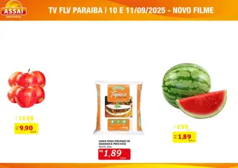 Encarte Assaí Atacadista - PB - Pré-Visualização do folheto da loja Assaí Atacadista, válido de 03.12.2025