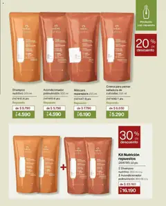 Natura catálogo válido desde el 14.07.2025 | Página: 124 | Productos: Máscara, Acondicionador, Shampoo, Crema