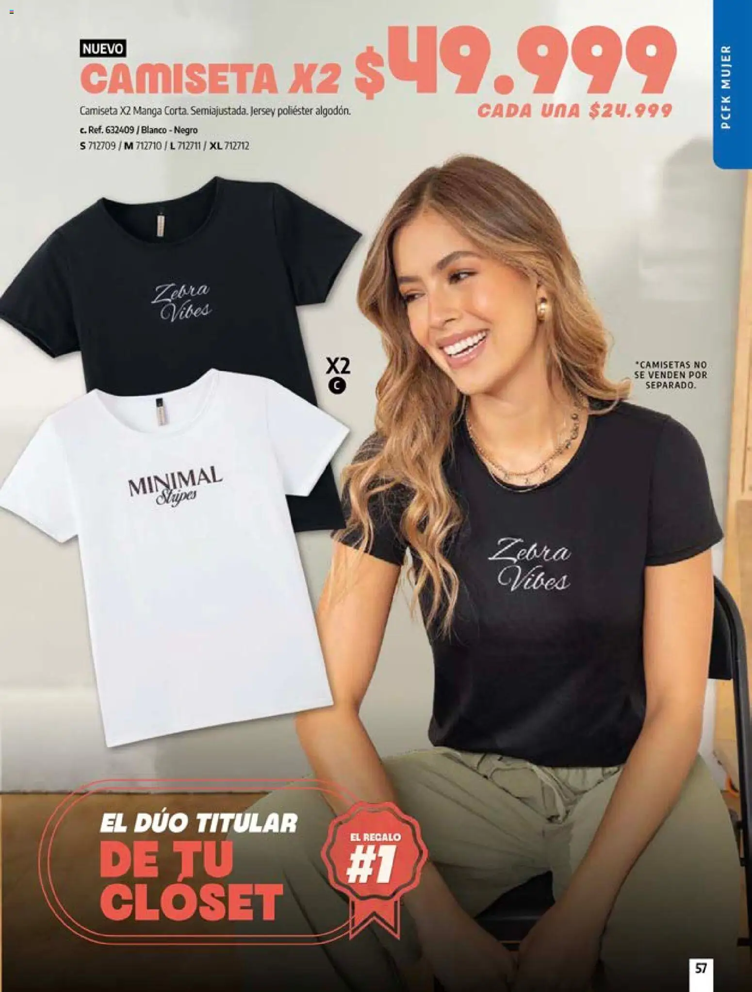 Pacifika revista - valida desde el 24.04.2026 | Página: 57 | Productos: Camiseta, Clóset