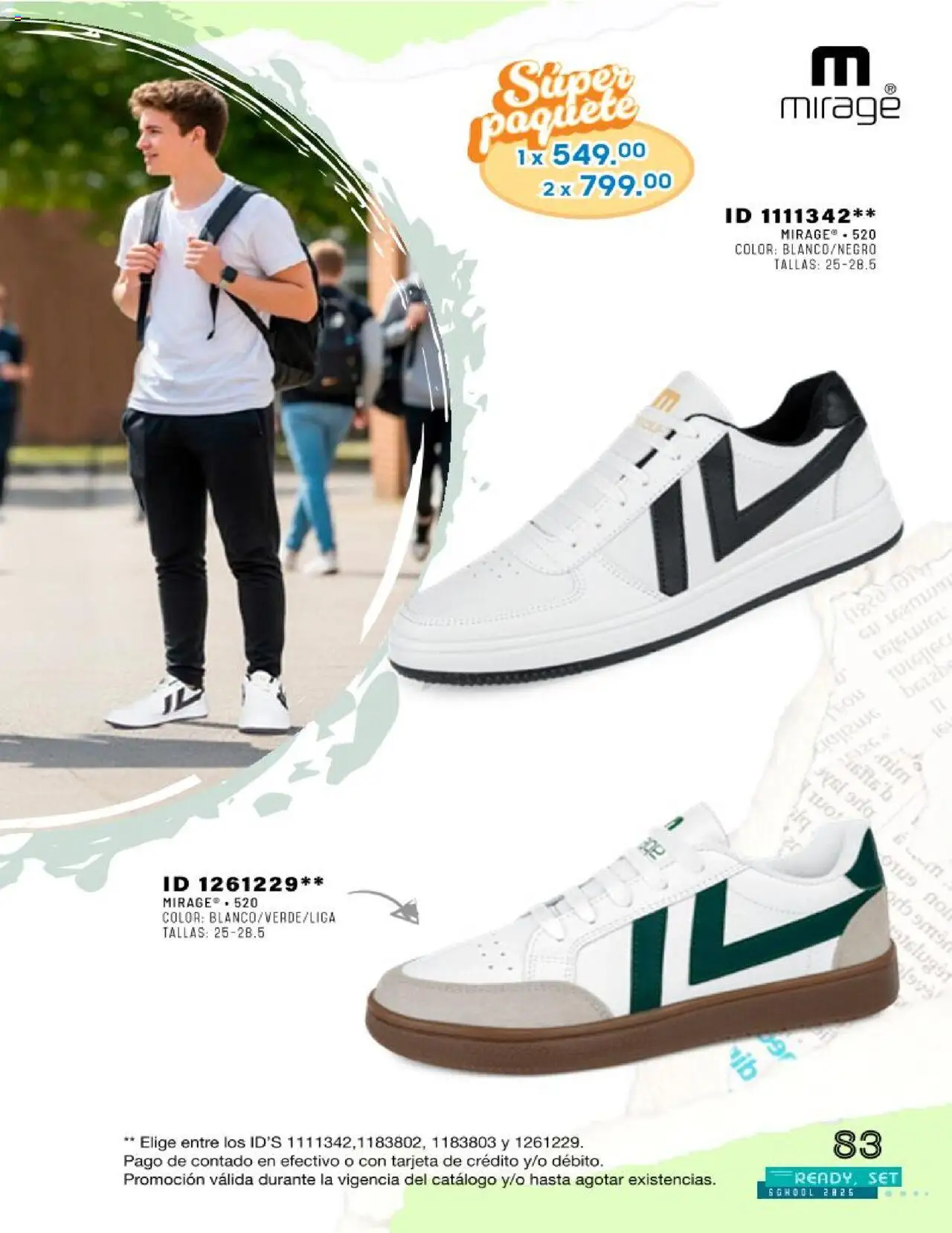 Nuevas ofertas de Price Shoes válidas en toda la República Mexicana desde el 26.08.2025. ¡Encuentra las mejores ofertas en Price Shoes - Catálogo Ready for School ! | Página: 83