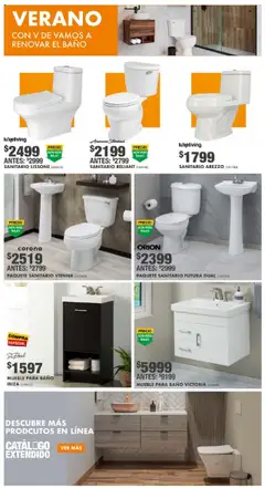 Nuevas ofertas de Home Depot válidas en toda la República Mexicana desde el 21.07.2025. ¡Encuentra las mejores ofertas en Home Depot - Catálogo! | Página: 6 | Productos: Baño