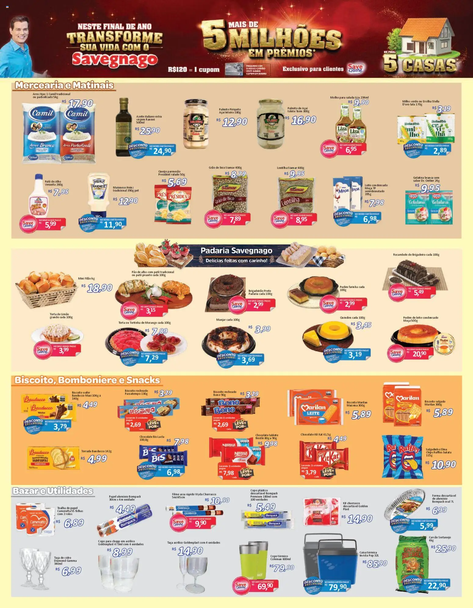 Savegnago Folheto - válido de 29.12.2025 | Página: 3 | Produtos: Ervilha, Salada, Batata, Açaí