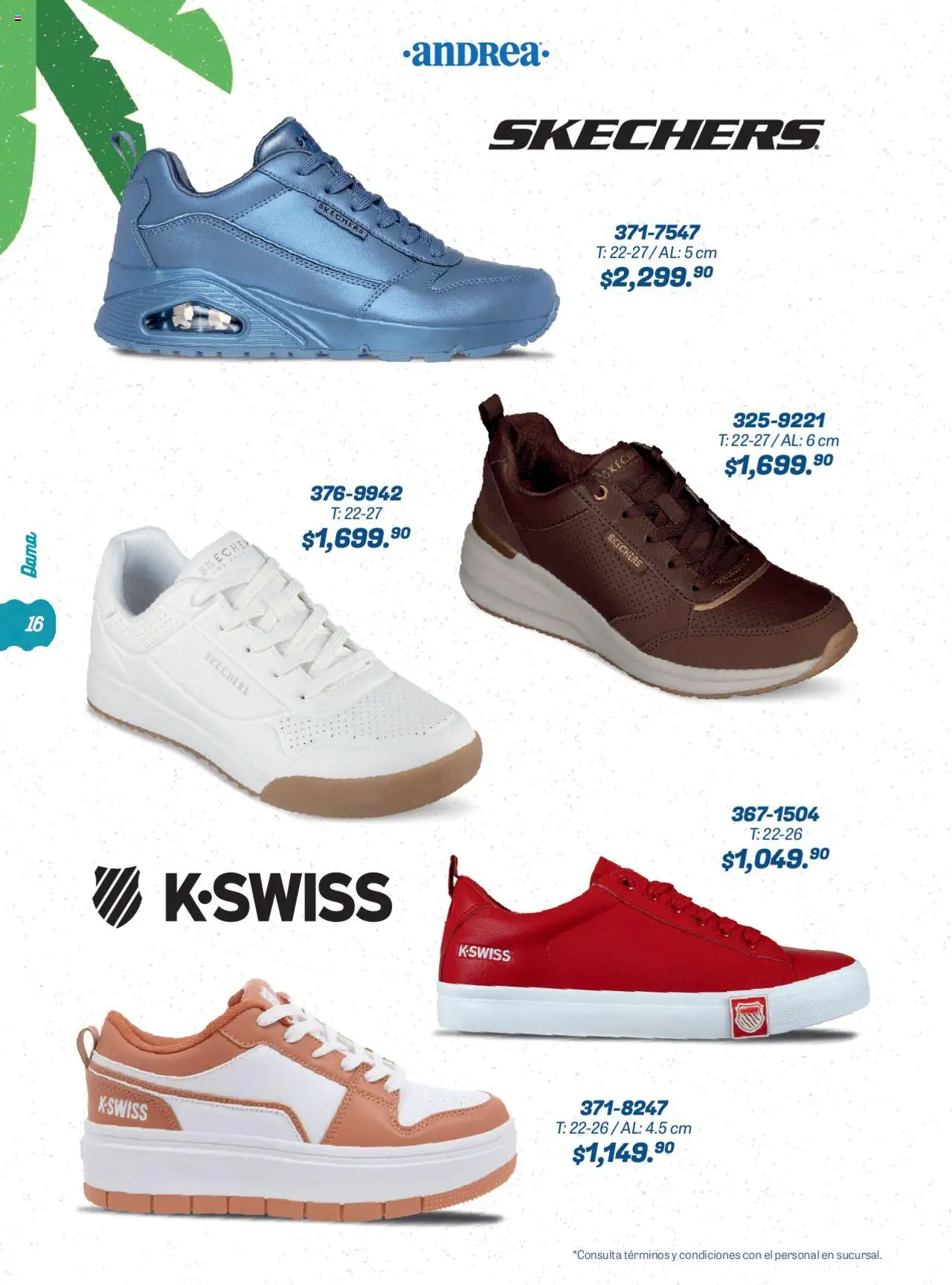 Nuevas ofertas de Andrea válidas en toda la República Mexicana desde el 22.06.2025. ¡Encuentra las mejores ofertas en Andrea catálogo Summer Time! | Página: 16