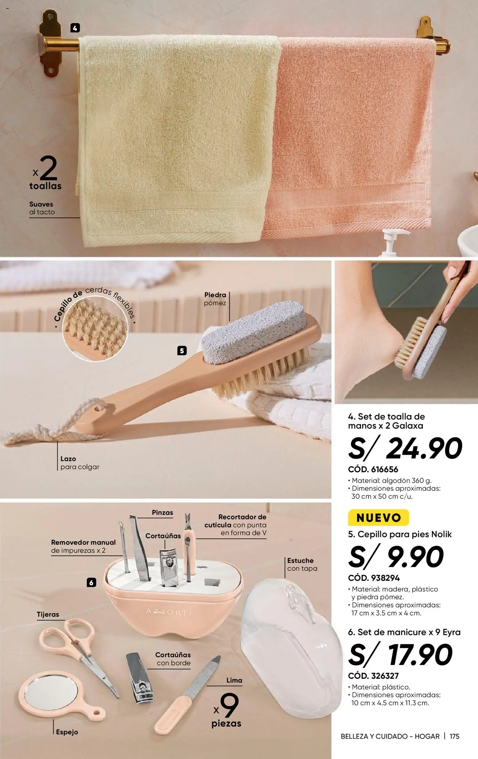 Catálogo Azzorti válido desde 24.11.2025 | Página: 177 | Productos: Espejo, Toalla