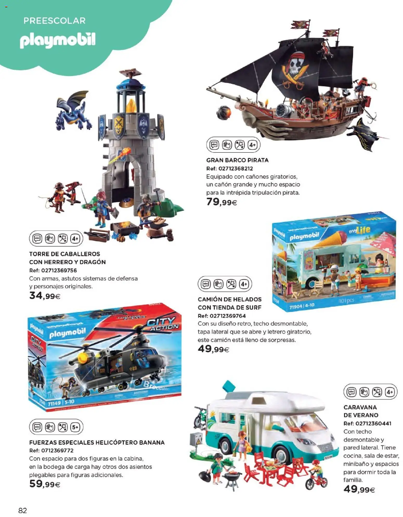 Nuevas ofertas de El Corte Inglés válidas en toda la República Mexicana desde el 27.10.2025. ¡Encuentra las mejores ofertas en El Corte Inglés catálogo Juguetes! | Página: 82