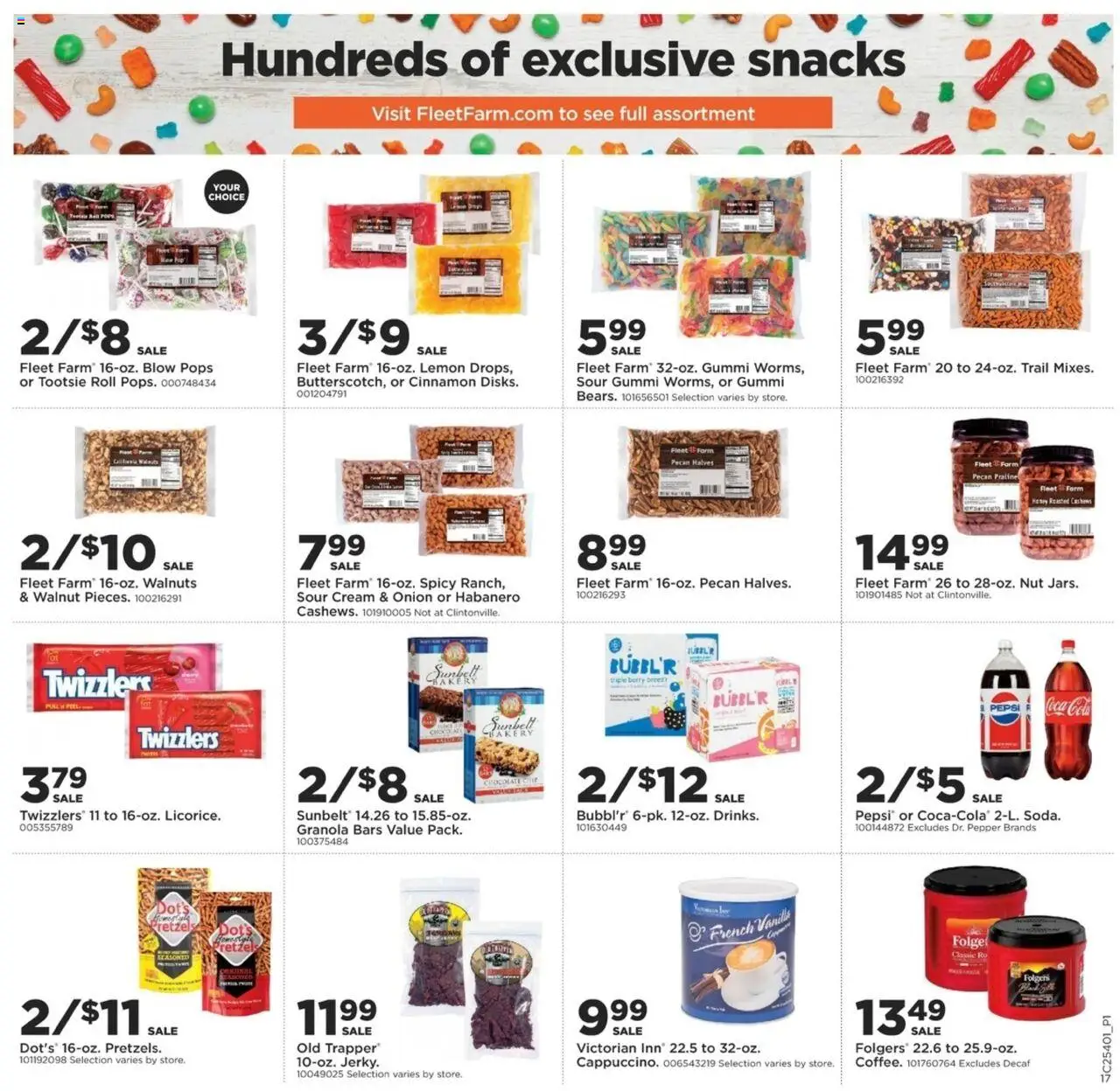 Mills Fleet Farm Weekly Ad - valid from 02.10.2025 | Page: 19 | Products: Bakery, Chocolate, Sour cream, Lemon