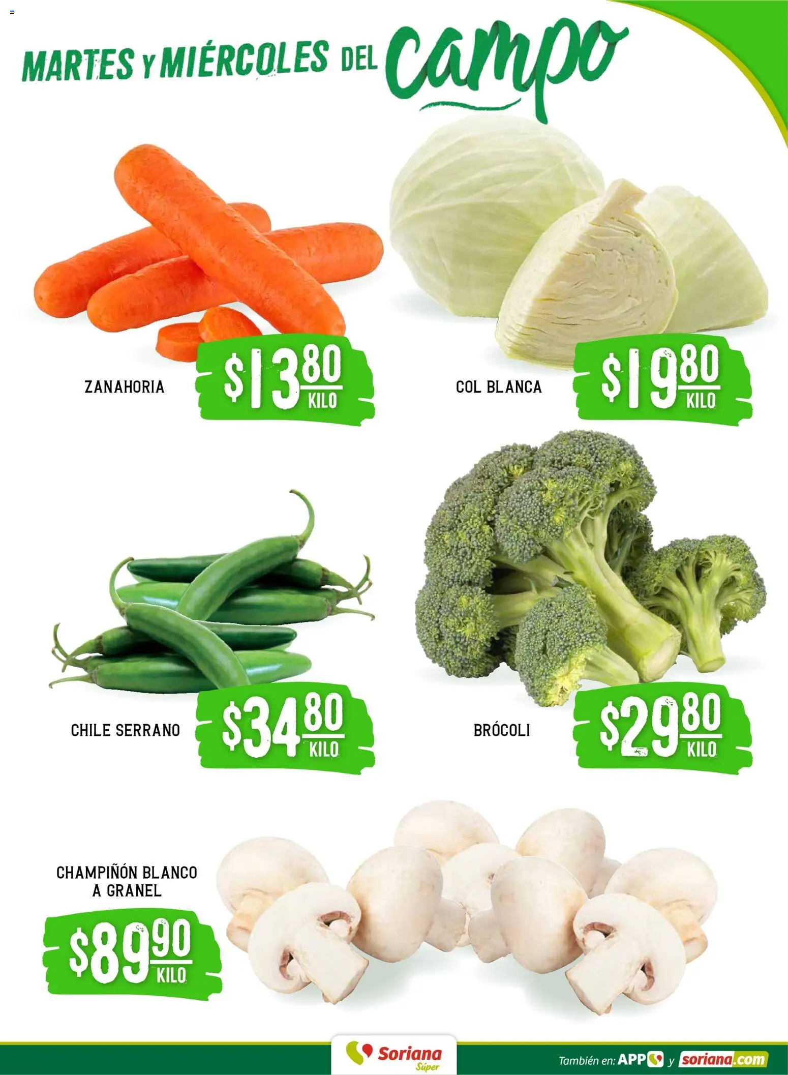 Nuevas ofertas de Soriana válidas en toda la República Mexicana desde el 10.02.2026. ¡Encuentra las mejores ofertas en Soriana - Martes y Miércoles del Campo Súper: Nuevo León, Ciudad Victoria y Tampico! | Página: 3