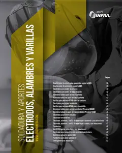 Vista previa de Infra catálogo Welding filler material, nuevo folleto de la tienda, válido en México a partir del 28.01.2026