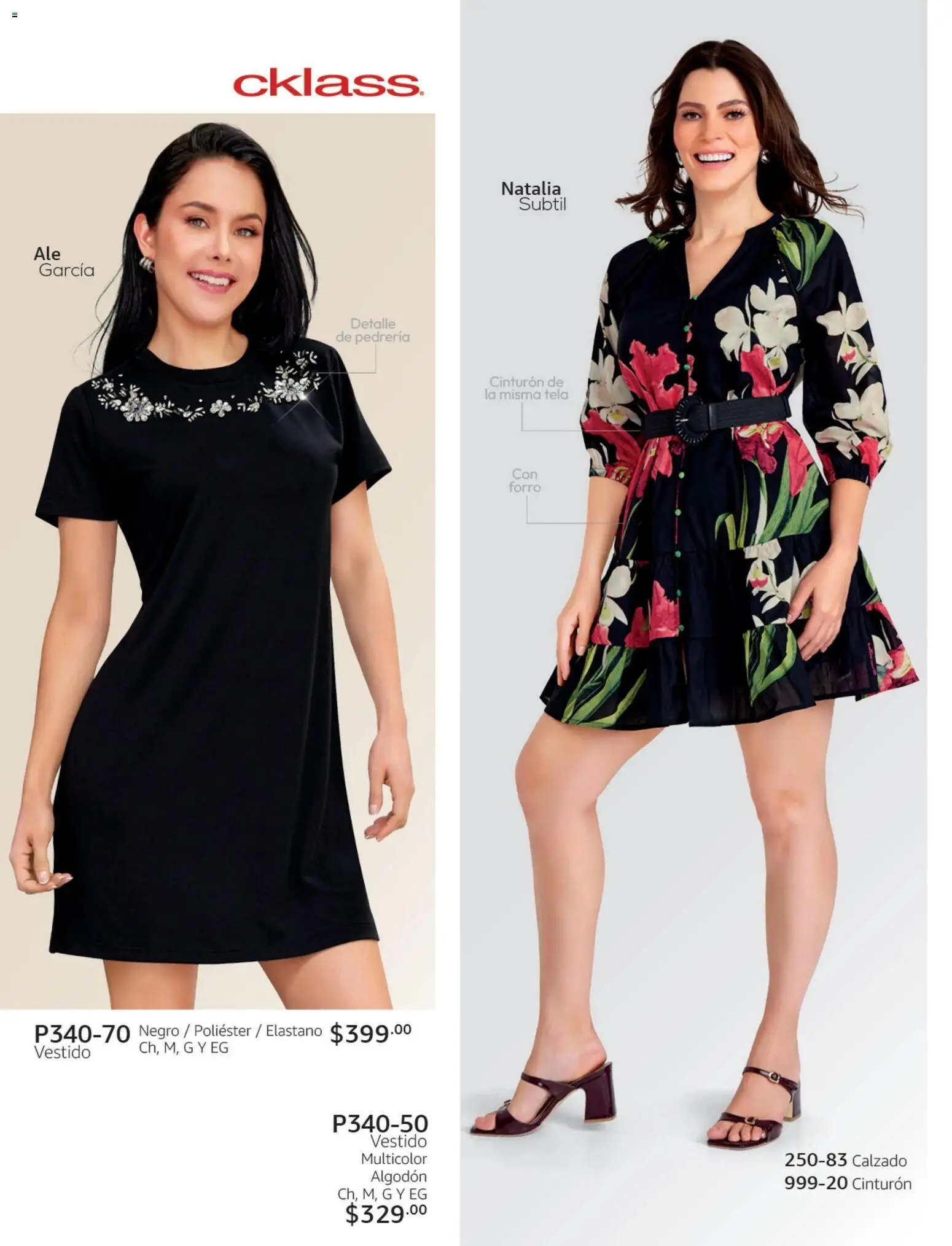 Nuevas ofertas de Cklass válidas en toda la República Mexicana desde el 02.01.2026. ¡Encuentra las mejores ofertas en Cklass catálogo Primavera! | Página: 338 | Productos: Cinturón, Algodón, Vestido