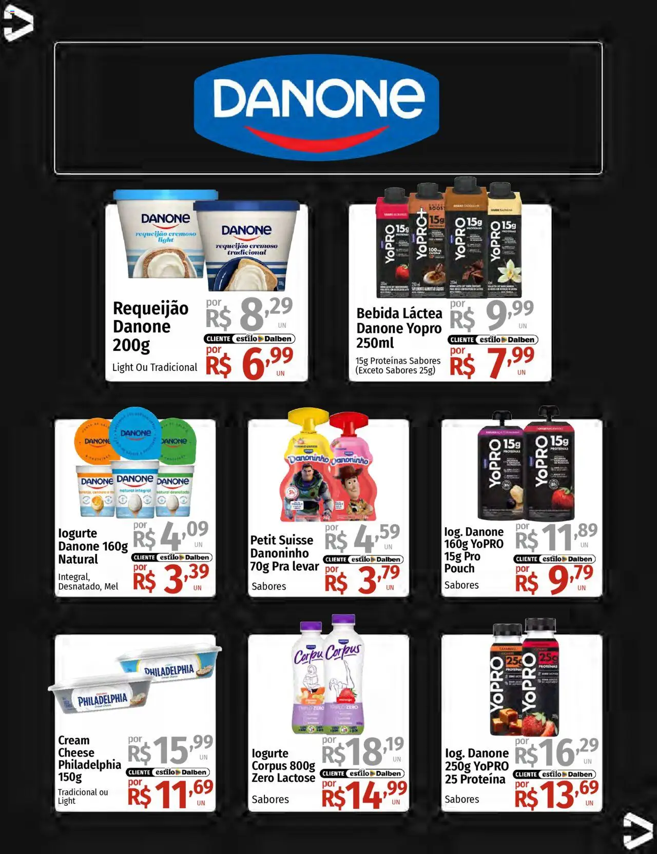 Supermercado Dalben Folheto - válido de 16.09.2025 | Página: 17 | Produtos: Mel, Bebida, Requeijão