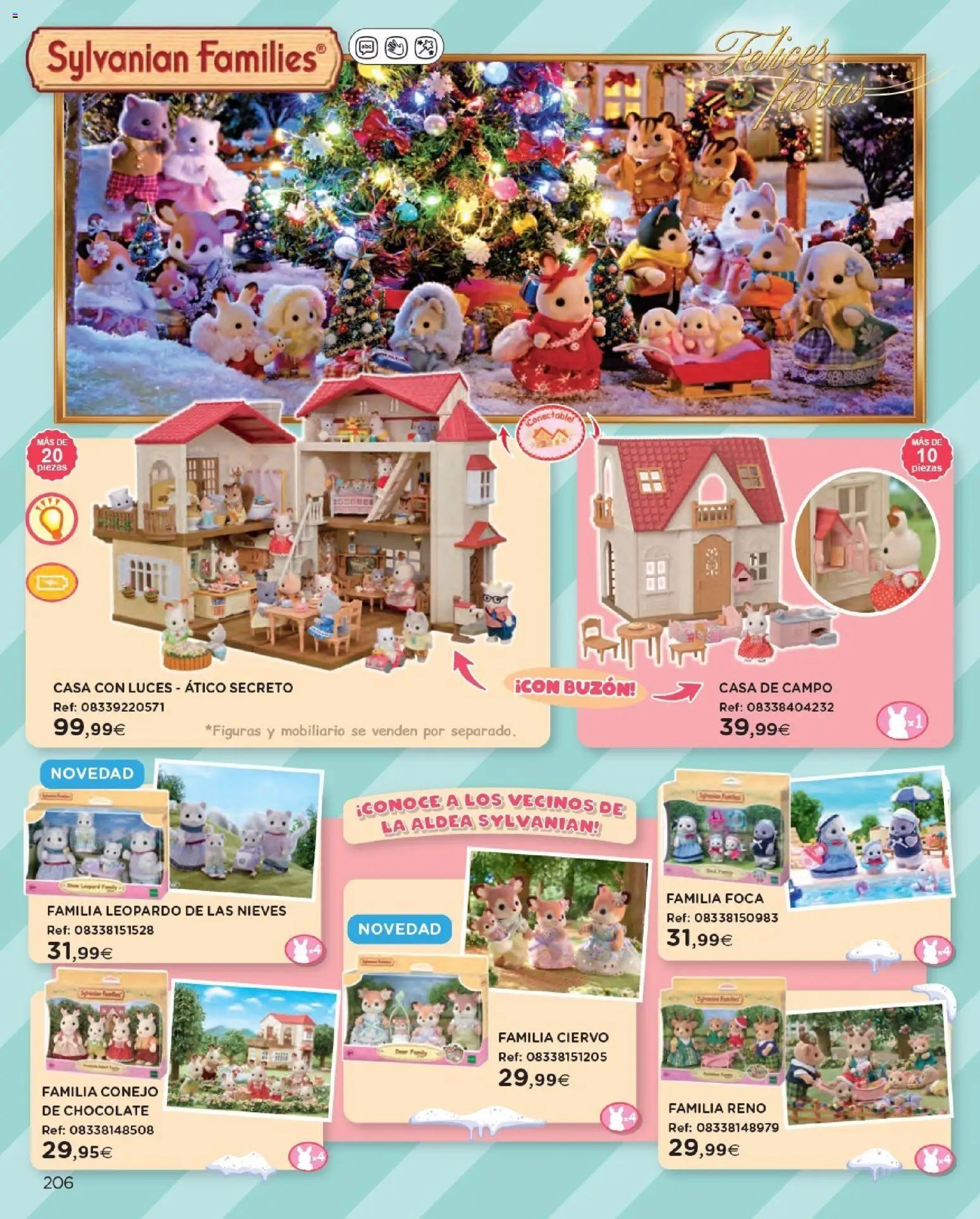 Nuevas ofertas de El Corte Inglés válidas en toda la República Mexicana desde el 27.10.2025. ¡Encuentra las mejores ofertas en El Corte Inglés catálogo Juguetes! | Página: 206 | Productos: Chocolate, Buzón