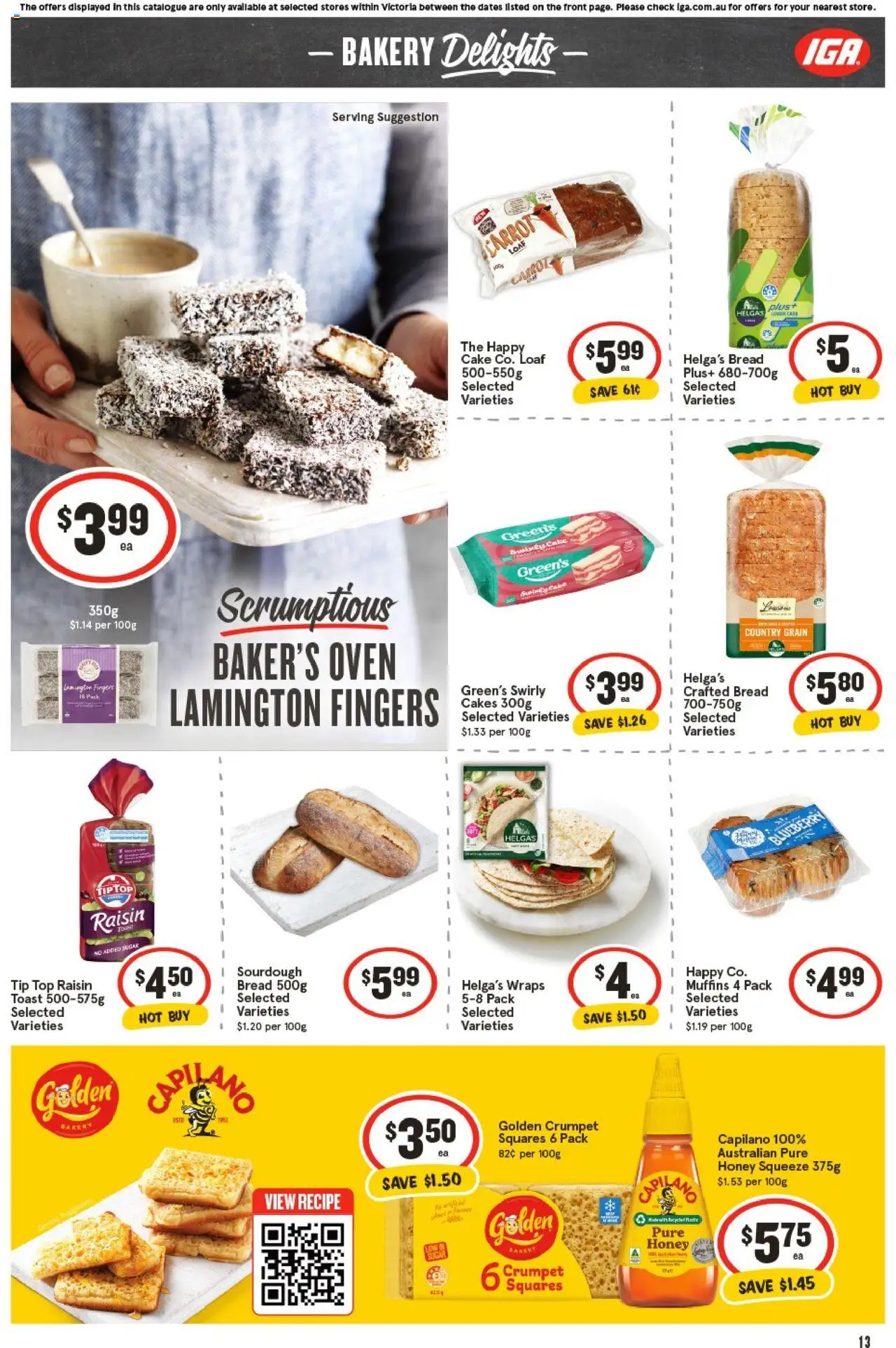 IGA catalogue - valid from 15.10.2025 | Page: 16 | Products: Herb, Pudding, Salad, Mango