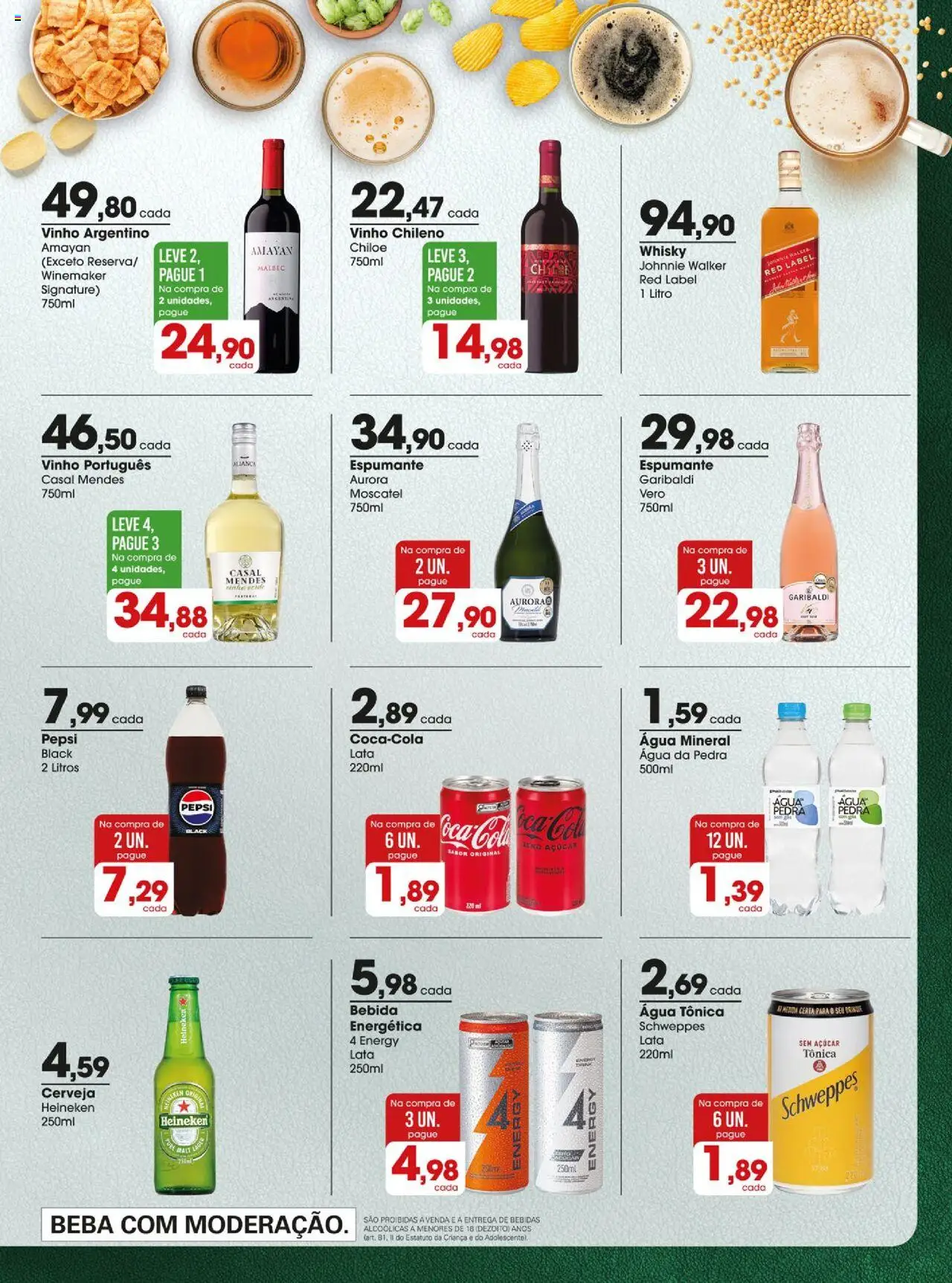 Zaffari Folheto - válido de 26.09.2025 | Página: 11 | Produtos: Aliança, Cerveja, Heineken, Bebida