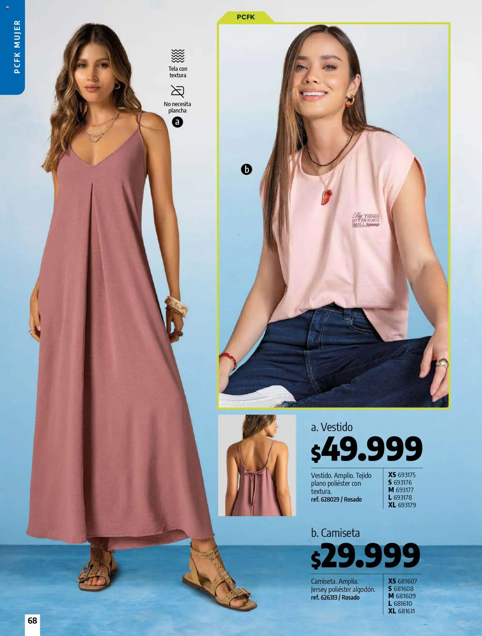 Pacifika revista - valida desde el 01.02.2026 | Página: 68 | Productos: Plancha, Camiseta, Vestido