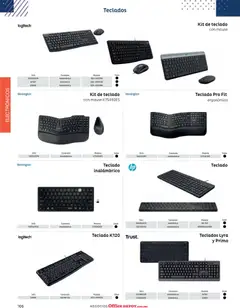 Vista previa de Office Depot catálogo 2026, nuevo folleto de la tienda, válido en México a partir del 12.01.2026 | Página: 168 | Productos: Mouse, Teclado