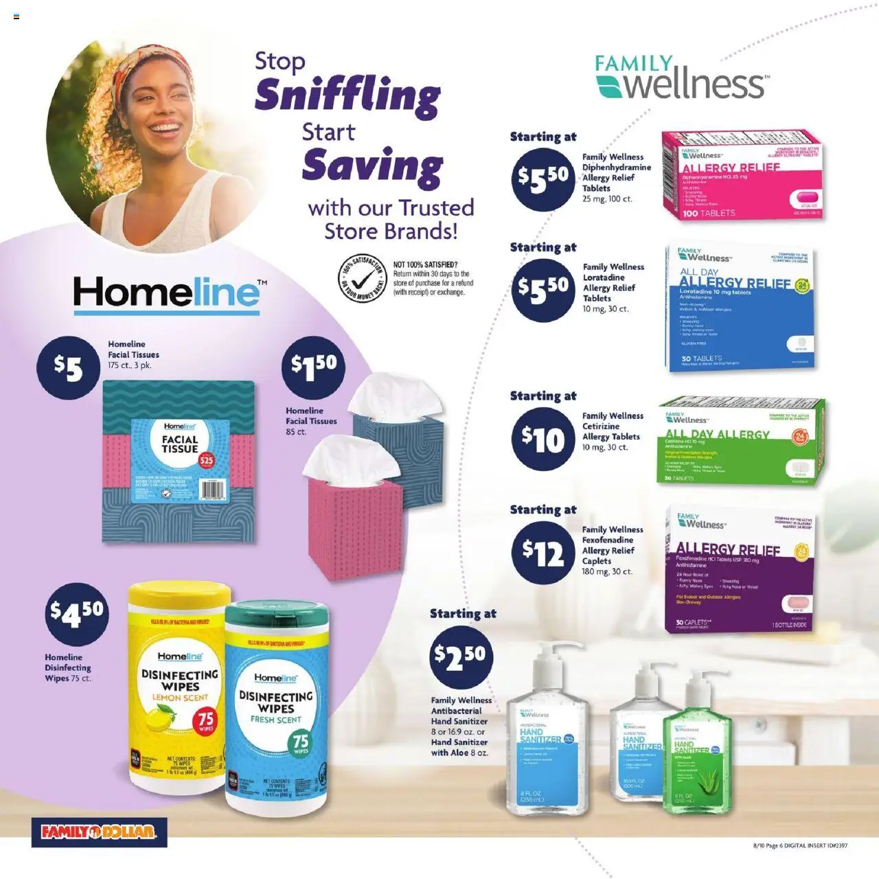 Family Dollar Weekly Ad - valid from 10.08.2025 | Page: 10 | Products: Lemon