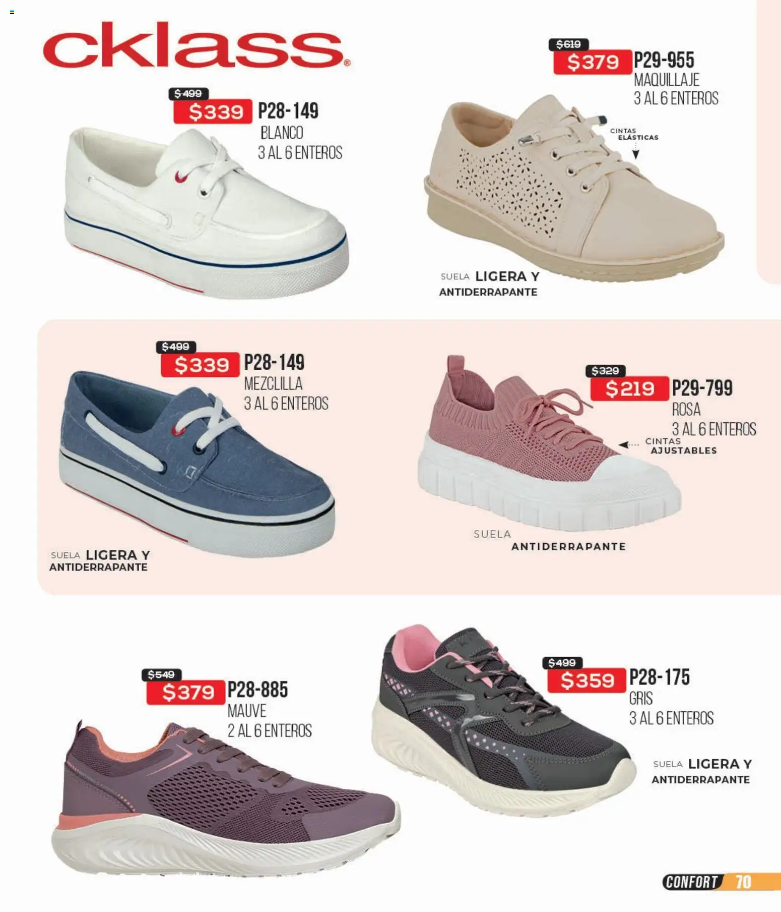 Nuevas ofertas de Cklass válidas en toda la República Mexicana desde el 16.02.2026. ¡Encuentra las mejores ofertas en Cklass catálogo Remate Ropa! | Página: 204 | Productos: Maquillaje