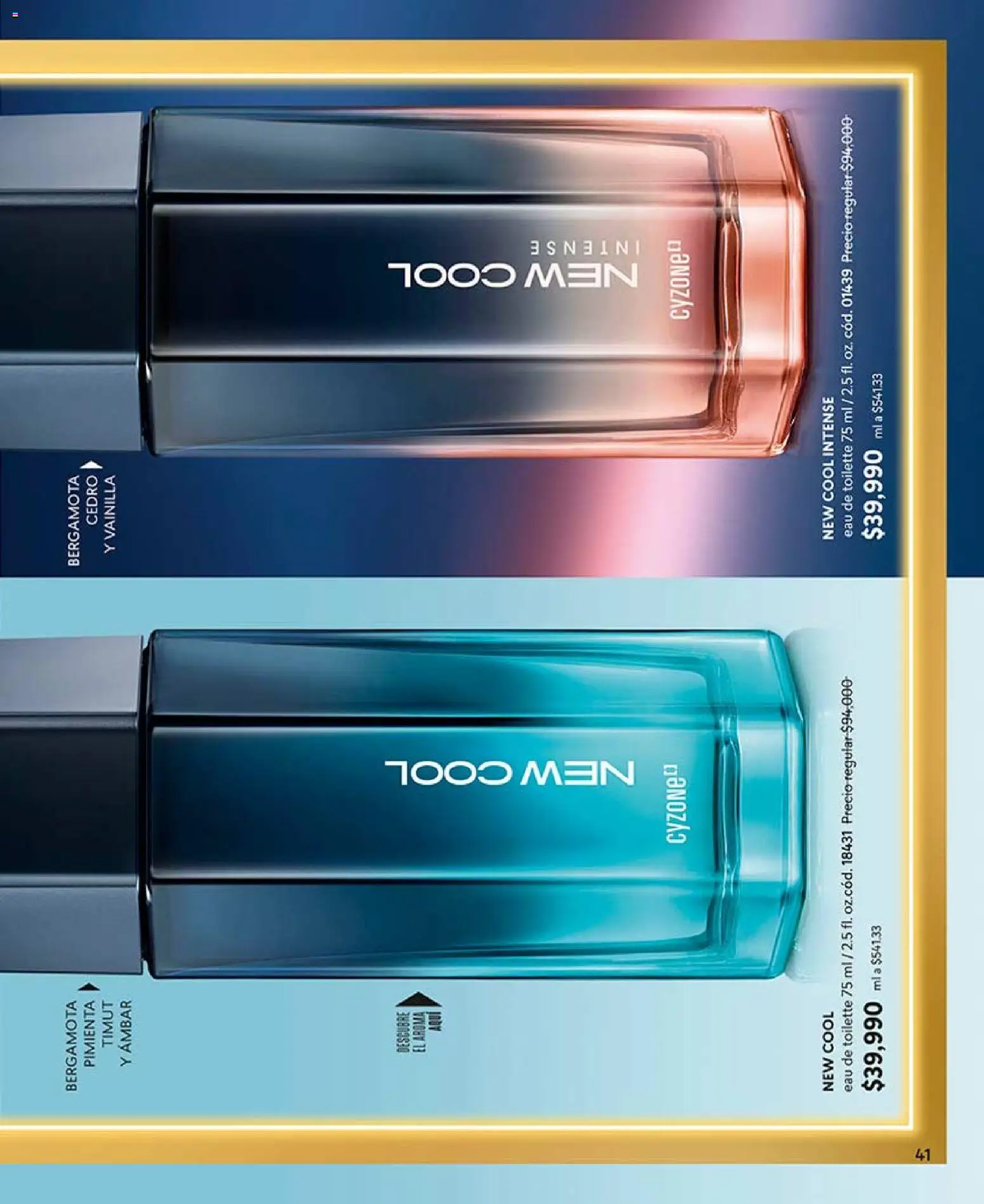 CyZone revista - valida desde el 24.04.2026 | Página: 41 | Productos: Pimienta, Eau de toilette