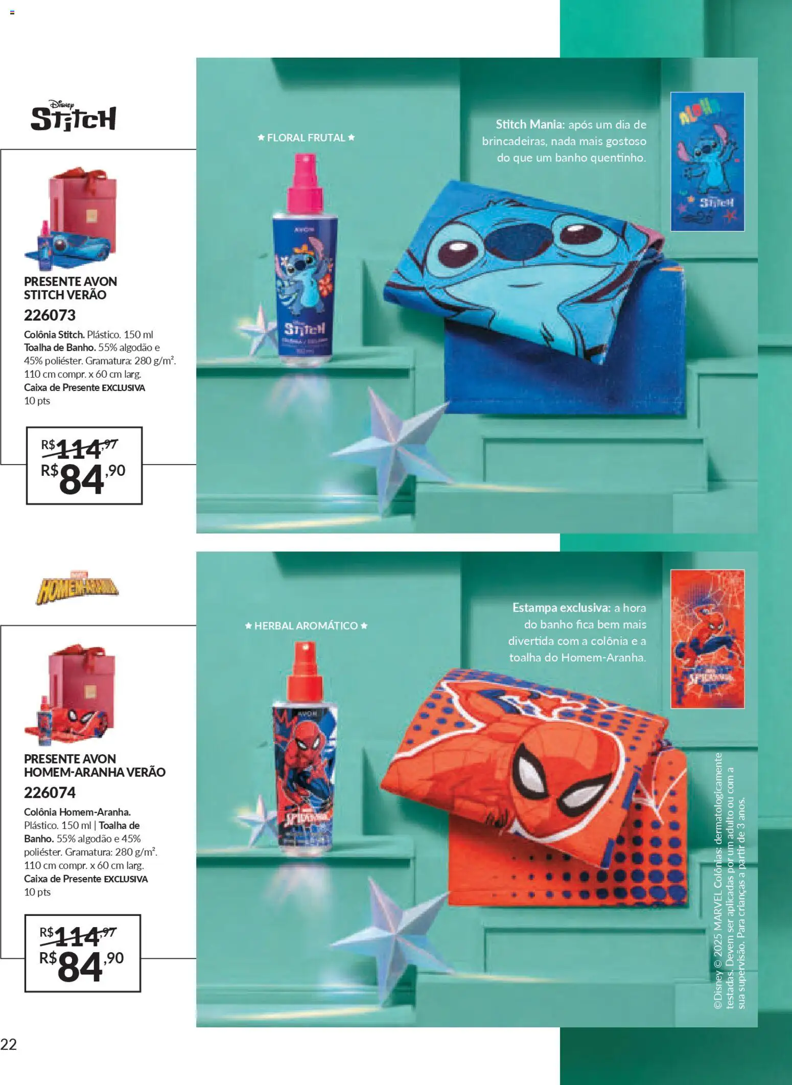 Avon Folheto - válido de 21.11.2025 | Página: 22 | Produtos: Caixa, Algodão