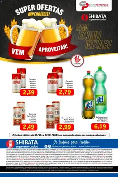 Shibata - Ofertas Grupo Petrópolis - Pré-Visualização do folheto da loja Shibata, válido de 30.10.2025