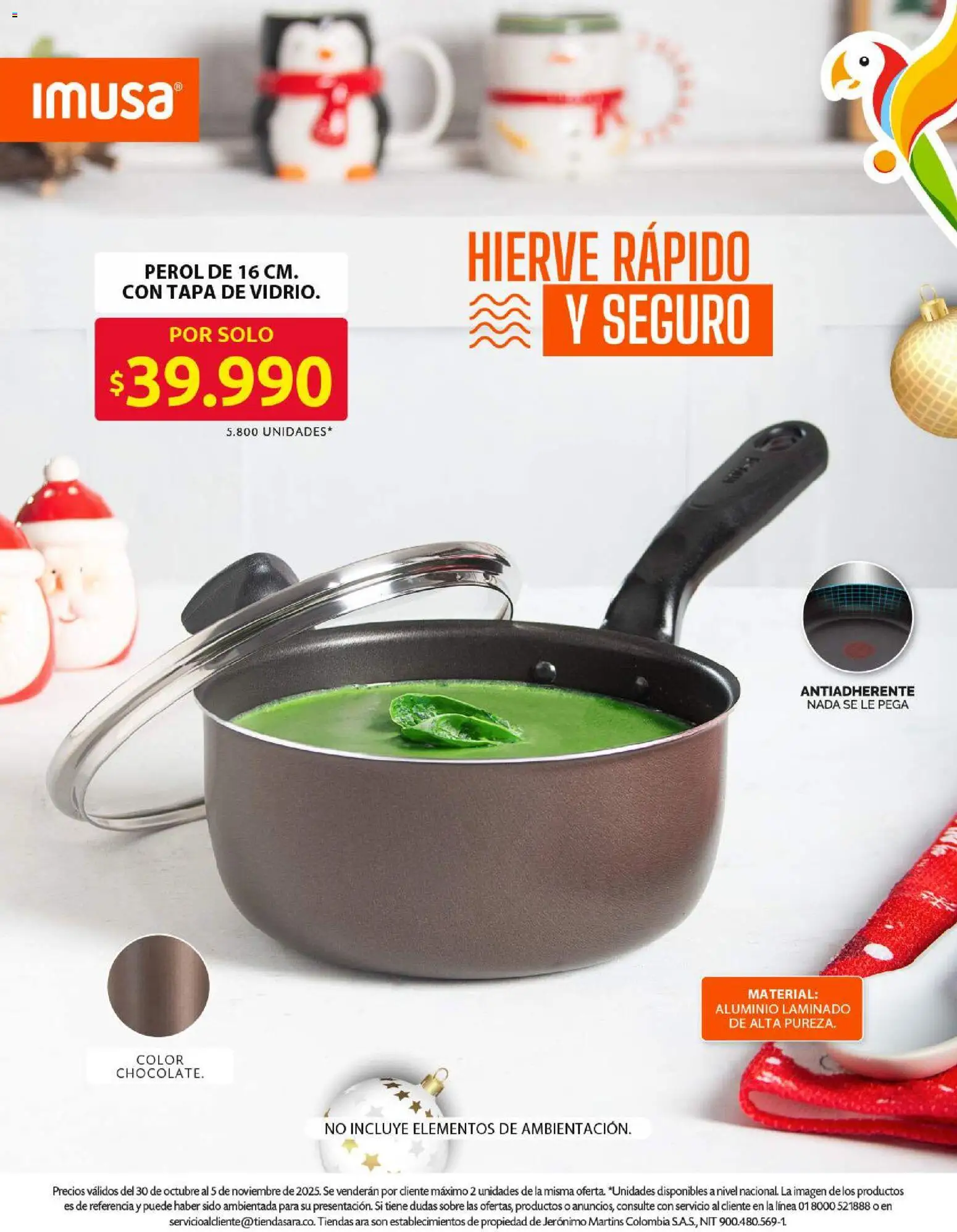 Ara revista - valida desde el 30.10.2025 | Página: 5 | Productos: Sobre