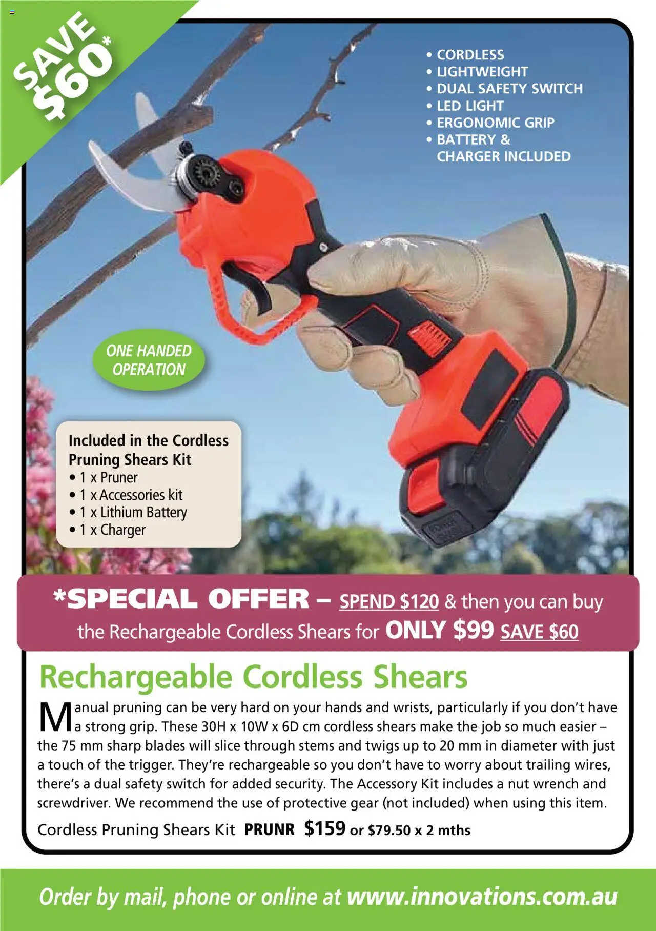 Innovations catalogue - valid from 27.08.2025 | Page: 16 | Products: Battery, Charger, Pruning, Phone