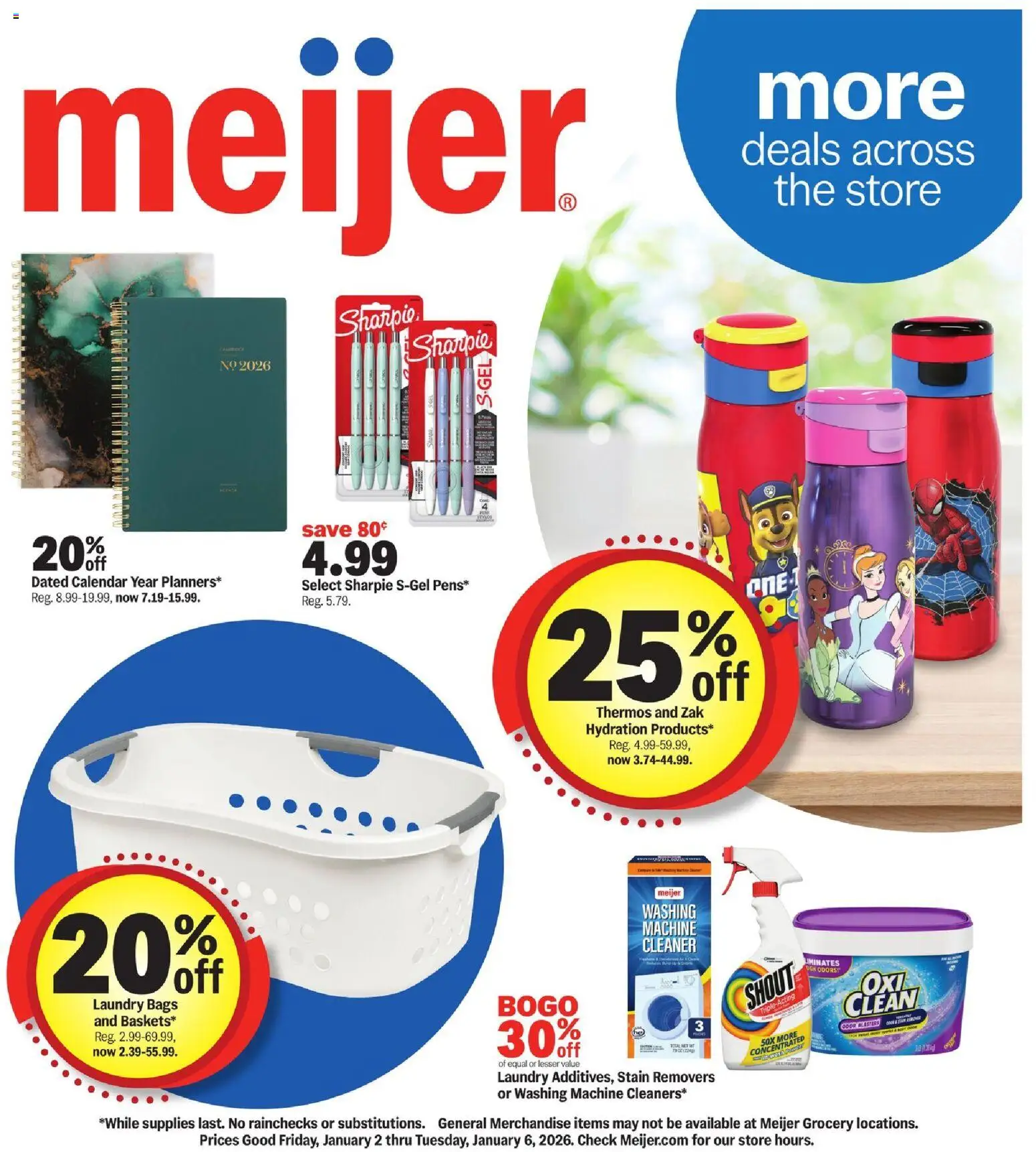 Meijer Pullout GM - MI - valid from 02.01.2026 | Page: 1 | Products: Washing machine