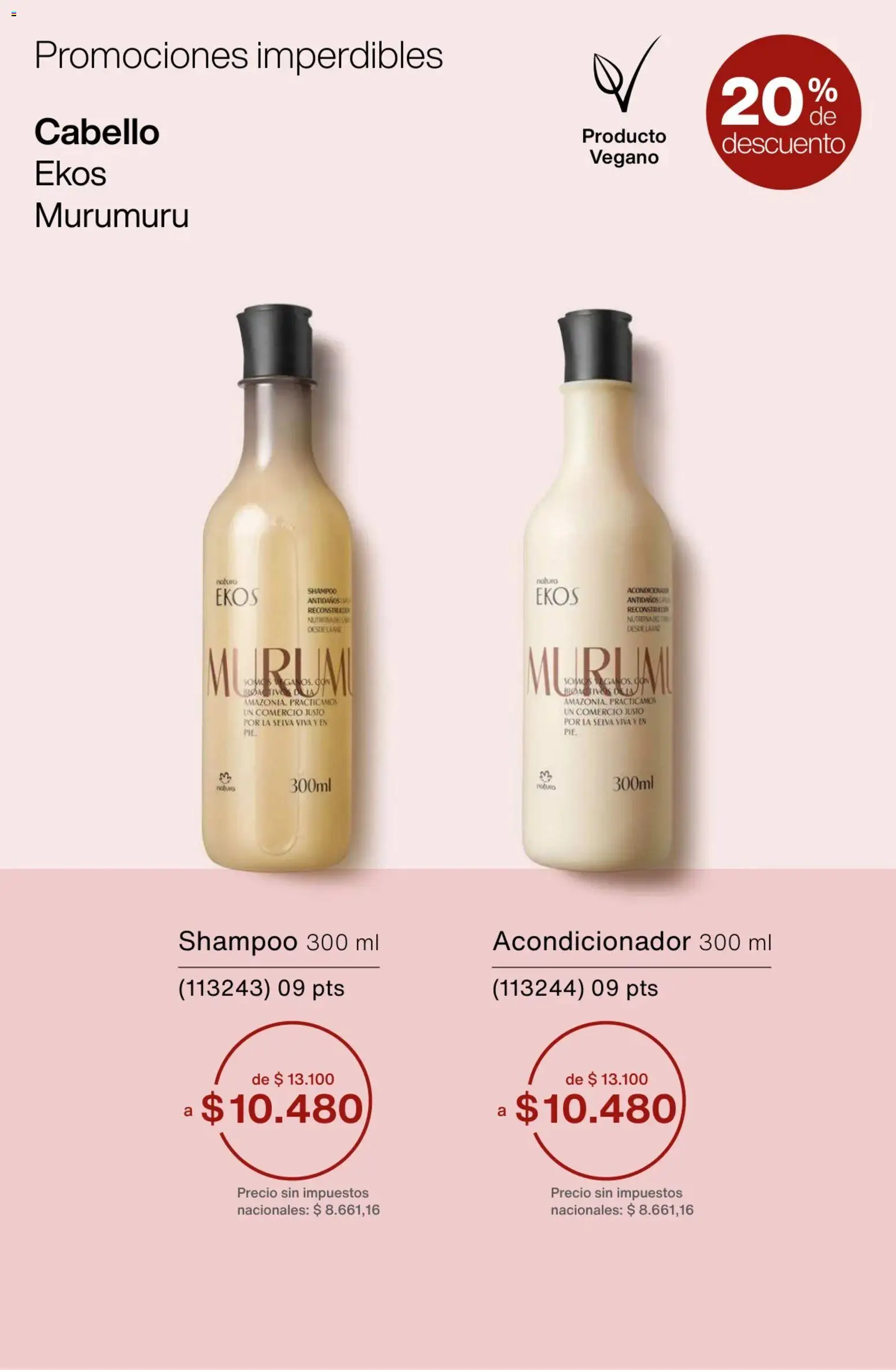 Catálogo Natura Ciclo 1/2026 │ válido desde el 06.01.2026 | Página: 51 | Productos: Shampoo, Acondicionador