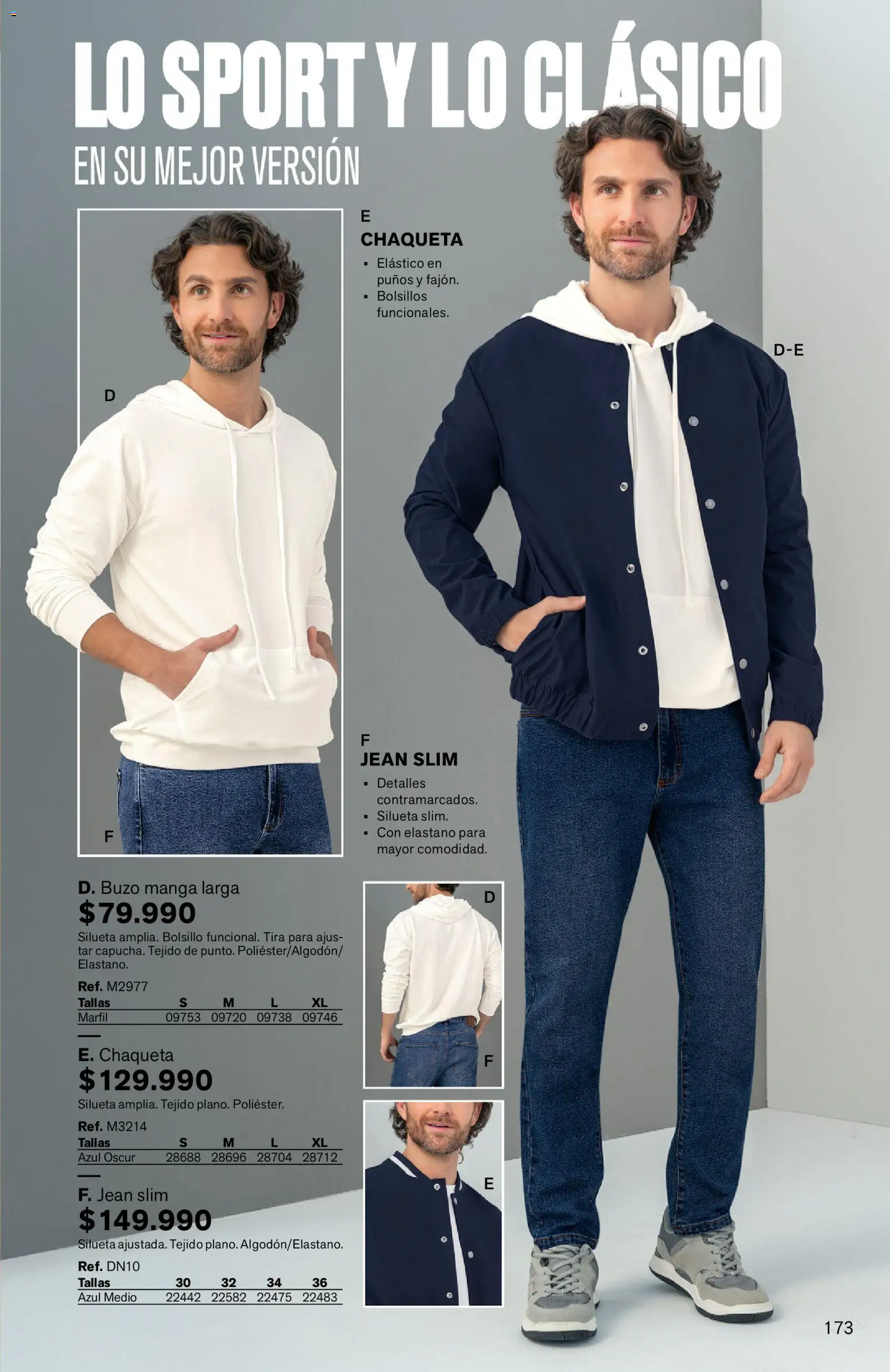 Leonisa revista - valida desde el 03.04.2026 | Página: 173 | Productos: Jean, Buzo, Chaqueta